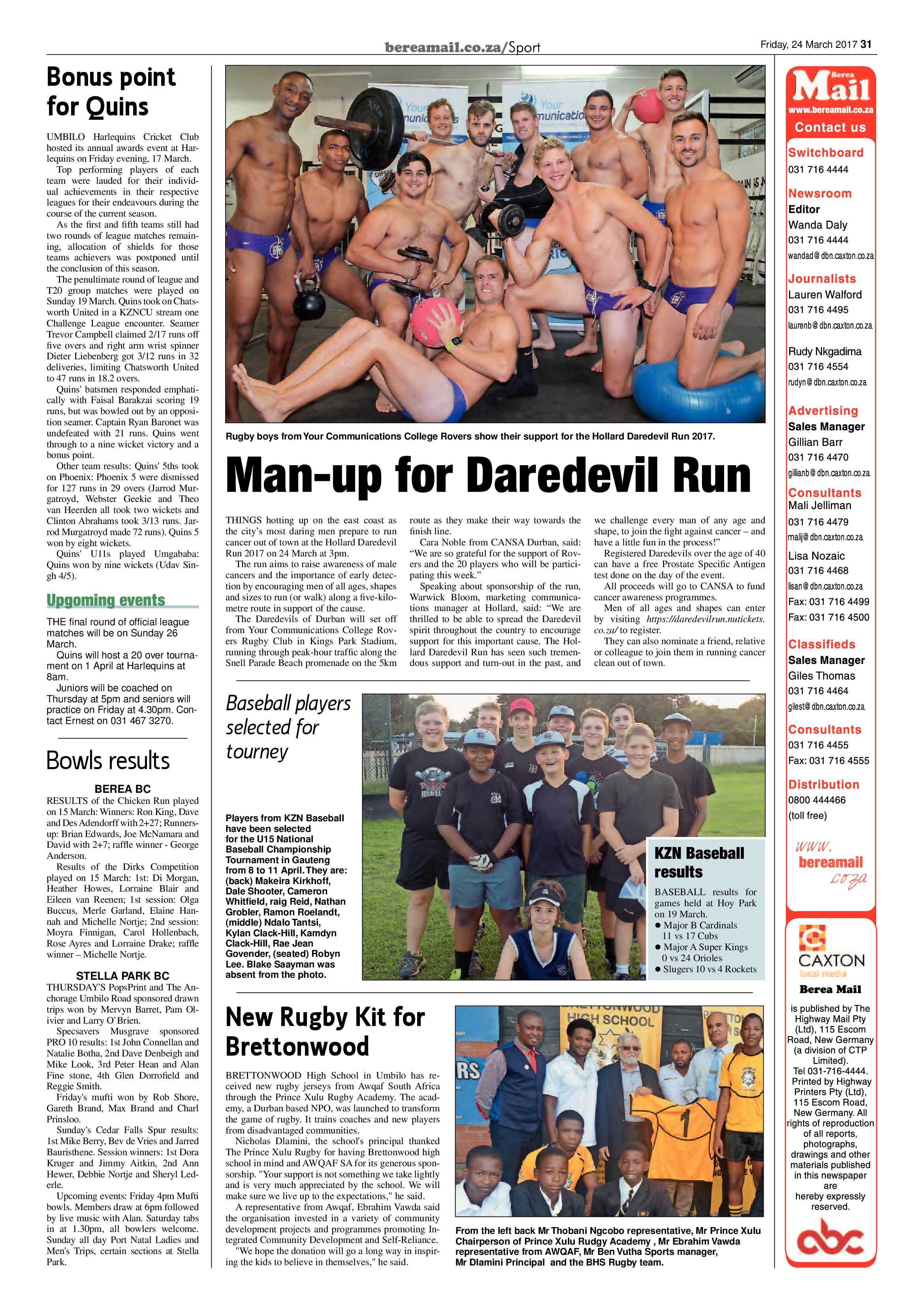 Berea Mail 24 March 2017 page 31