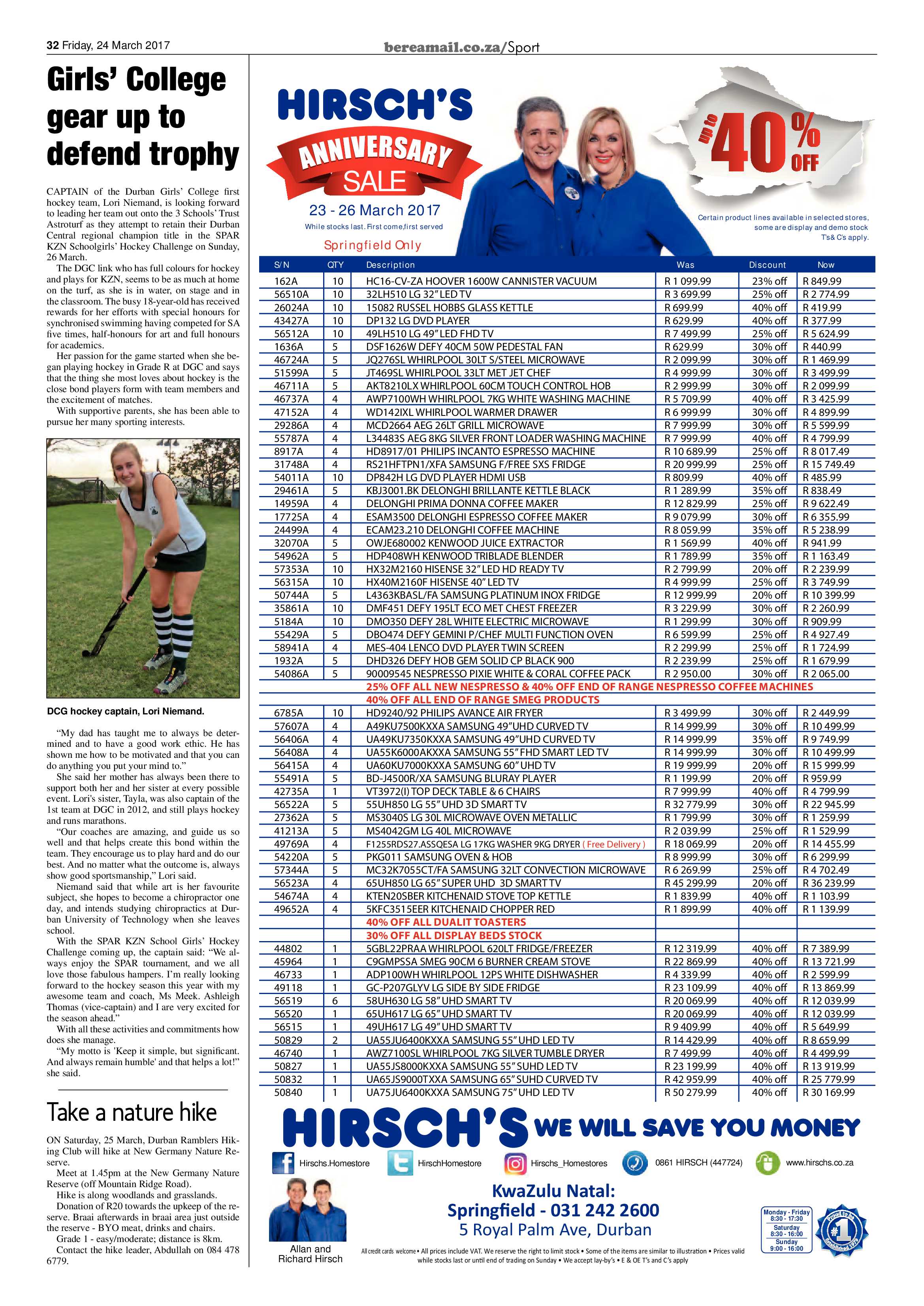 Berea Mail 24 March 2017 page 32