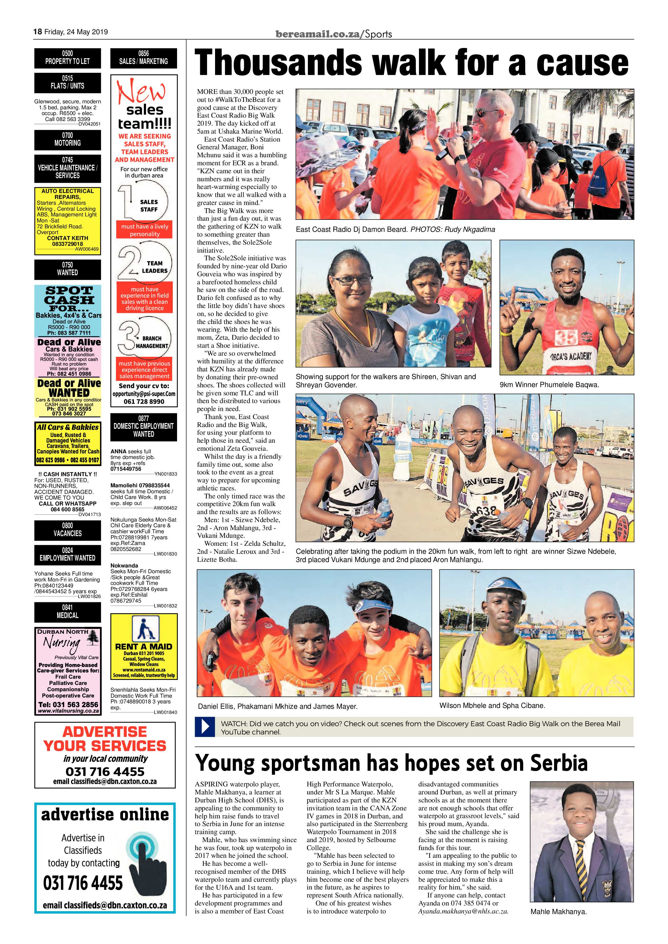 Berea Mail 24 May 2019 page 18