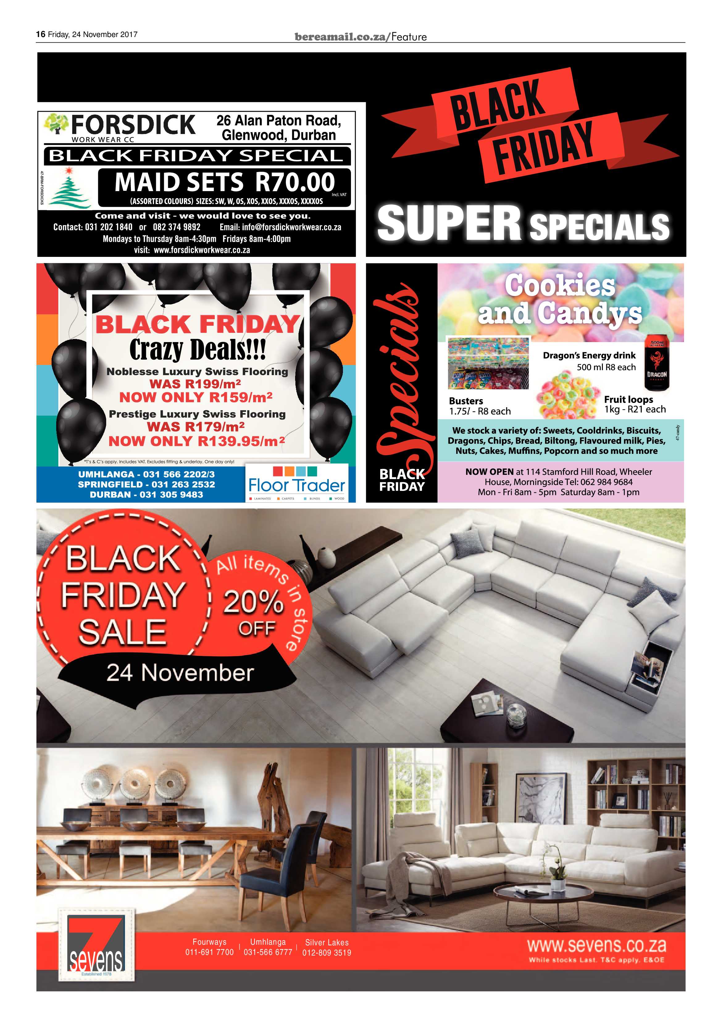 Berea Mail 24 November 2017 page 16