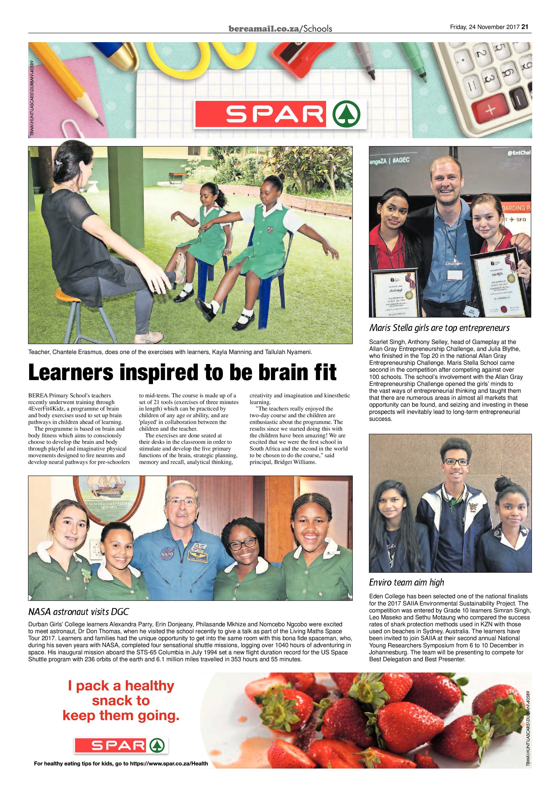 Berea Mail 24 November 2017 page 21