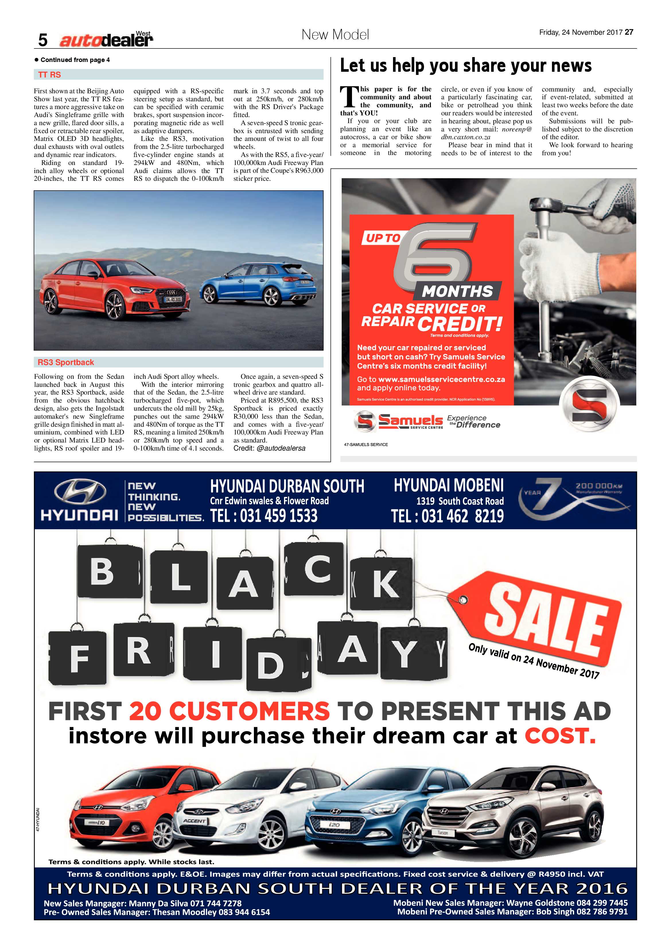 Berea Mail 24 November 2017 page 27