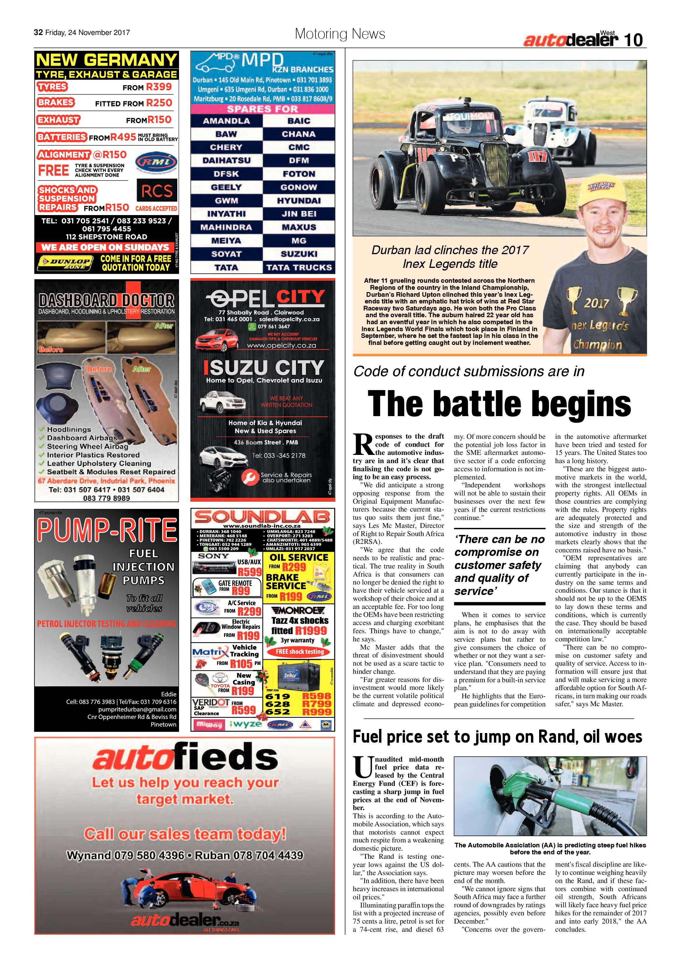 Berea Mail 24 November 2017 page 32