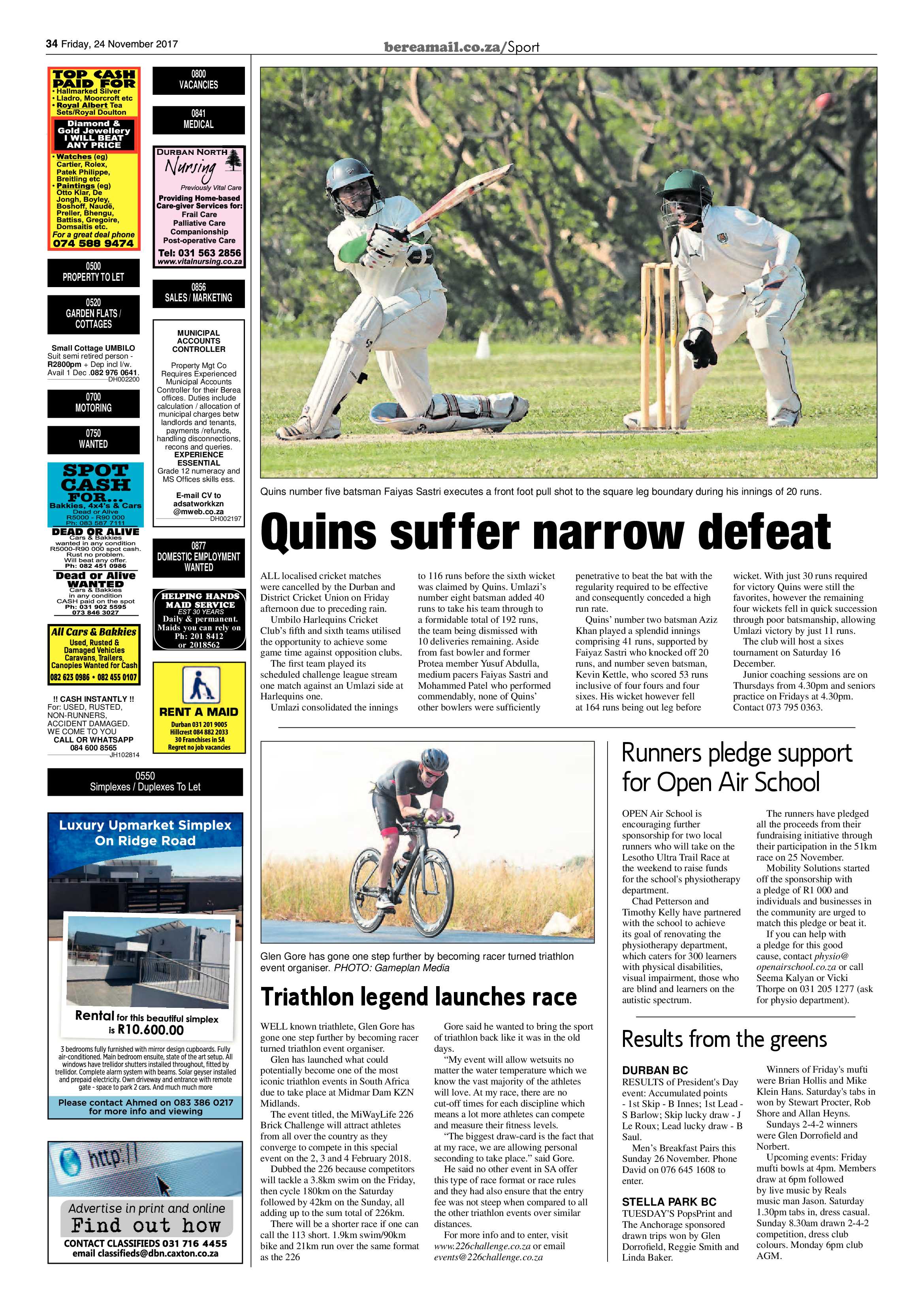Berea Mail 24 November 2017 page 34