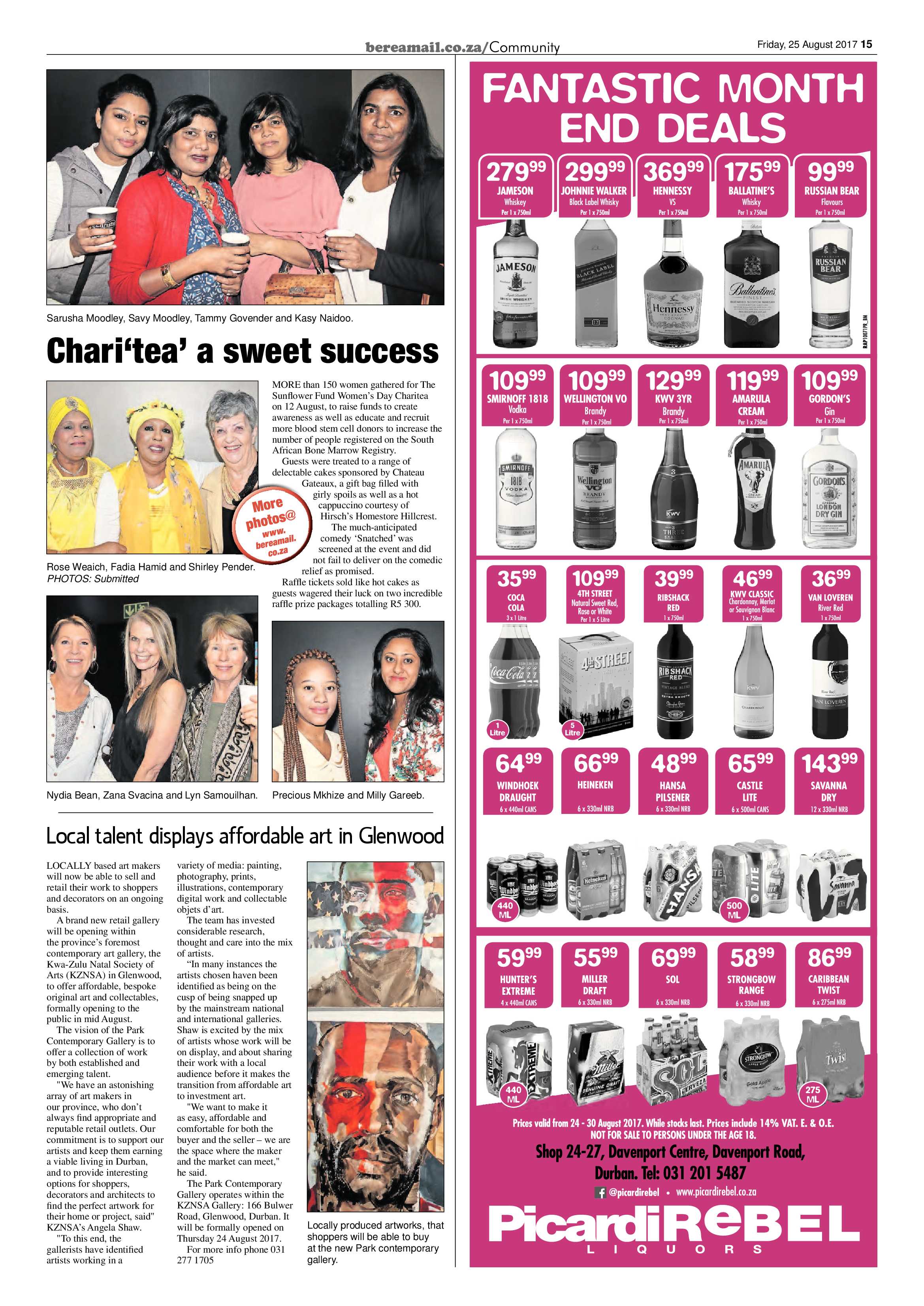Berea Mail 25 August 2017 page 15