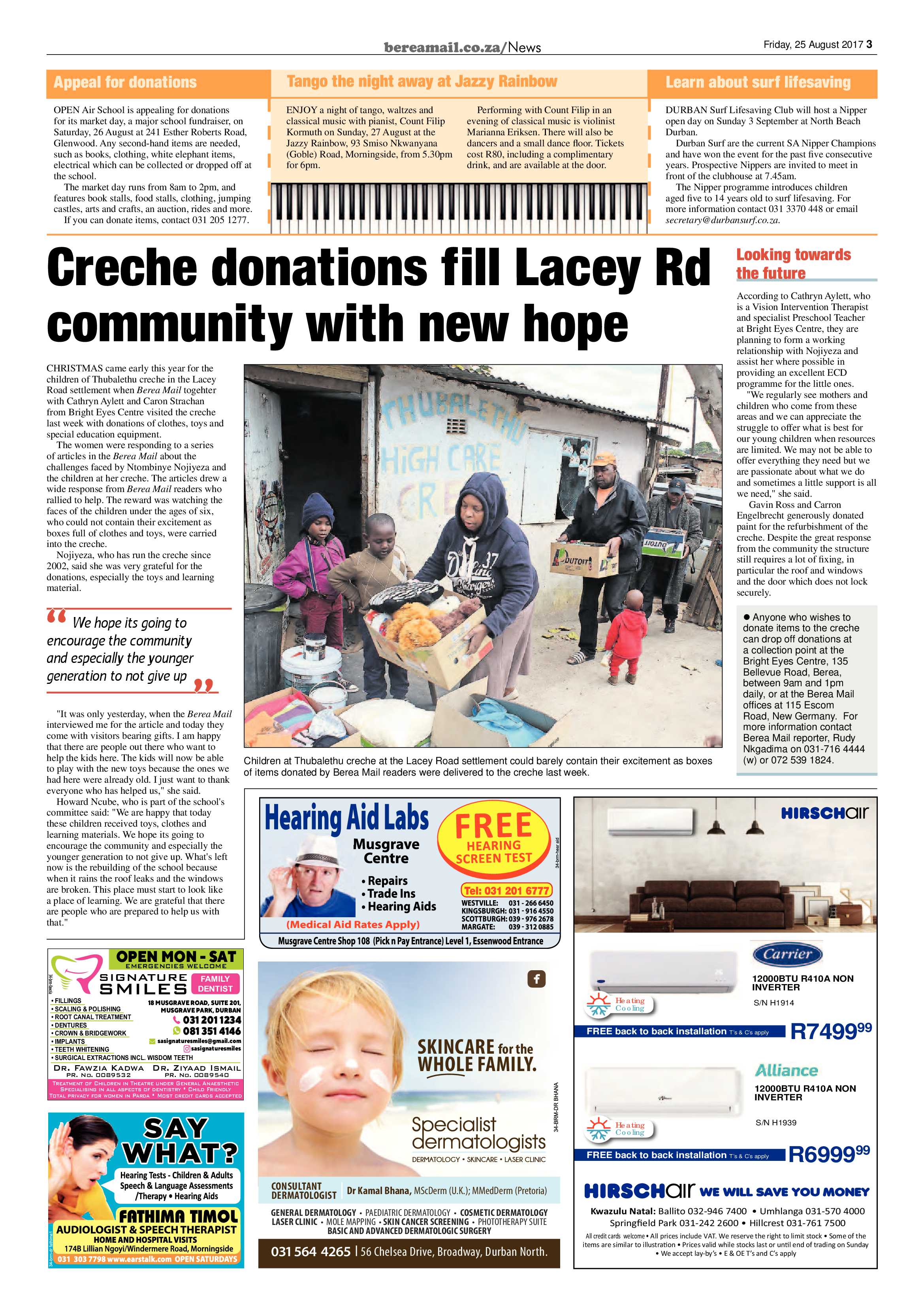 Berea Mail 25 August 2017 page 3