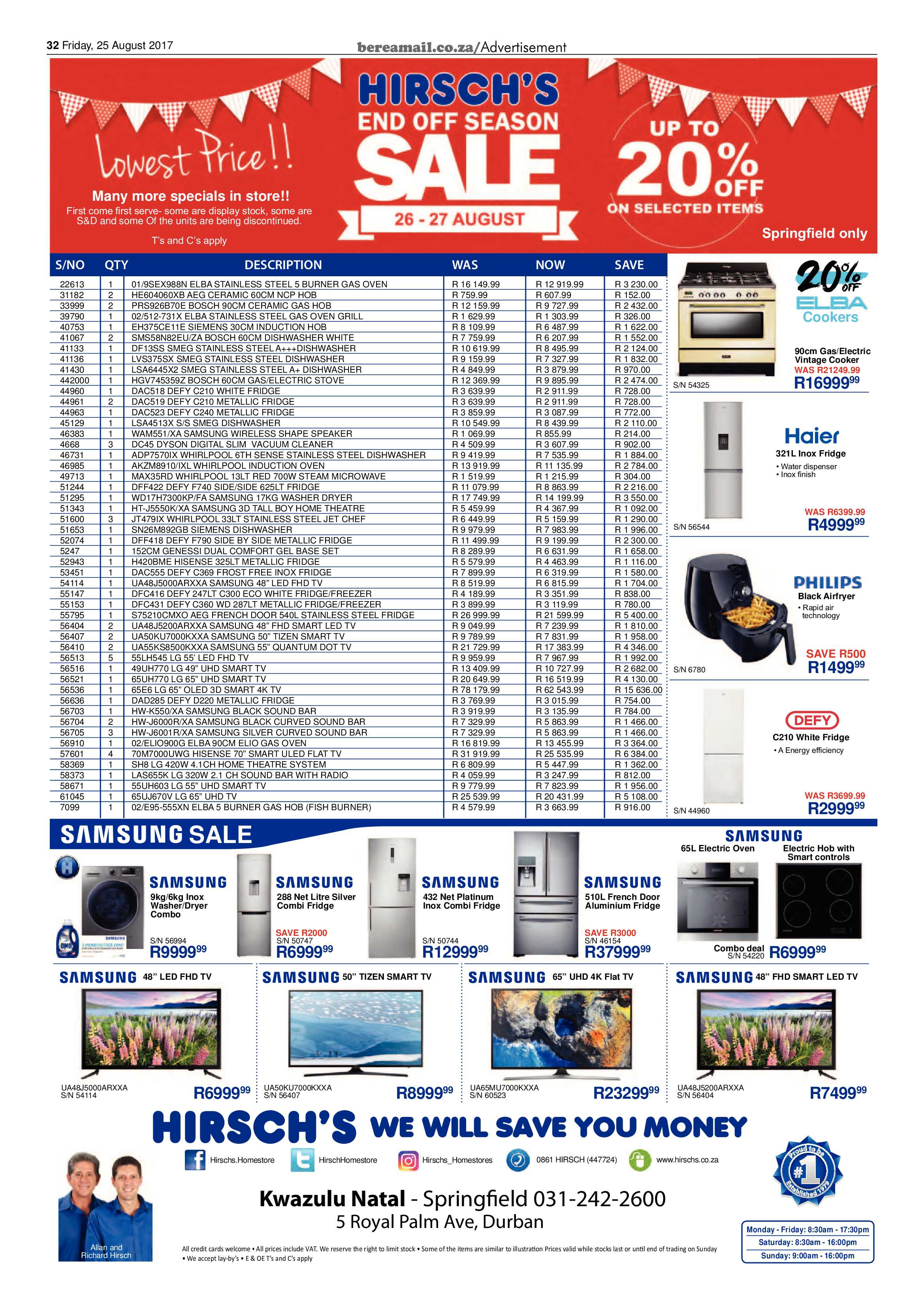 Berea Mail 25 August 2017 page 32