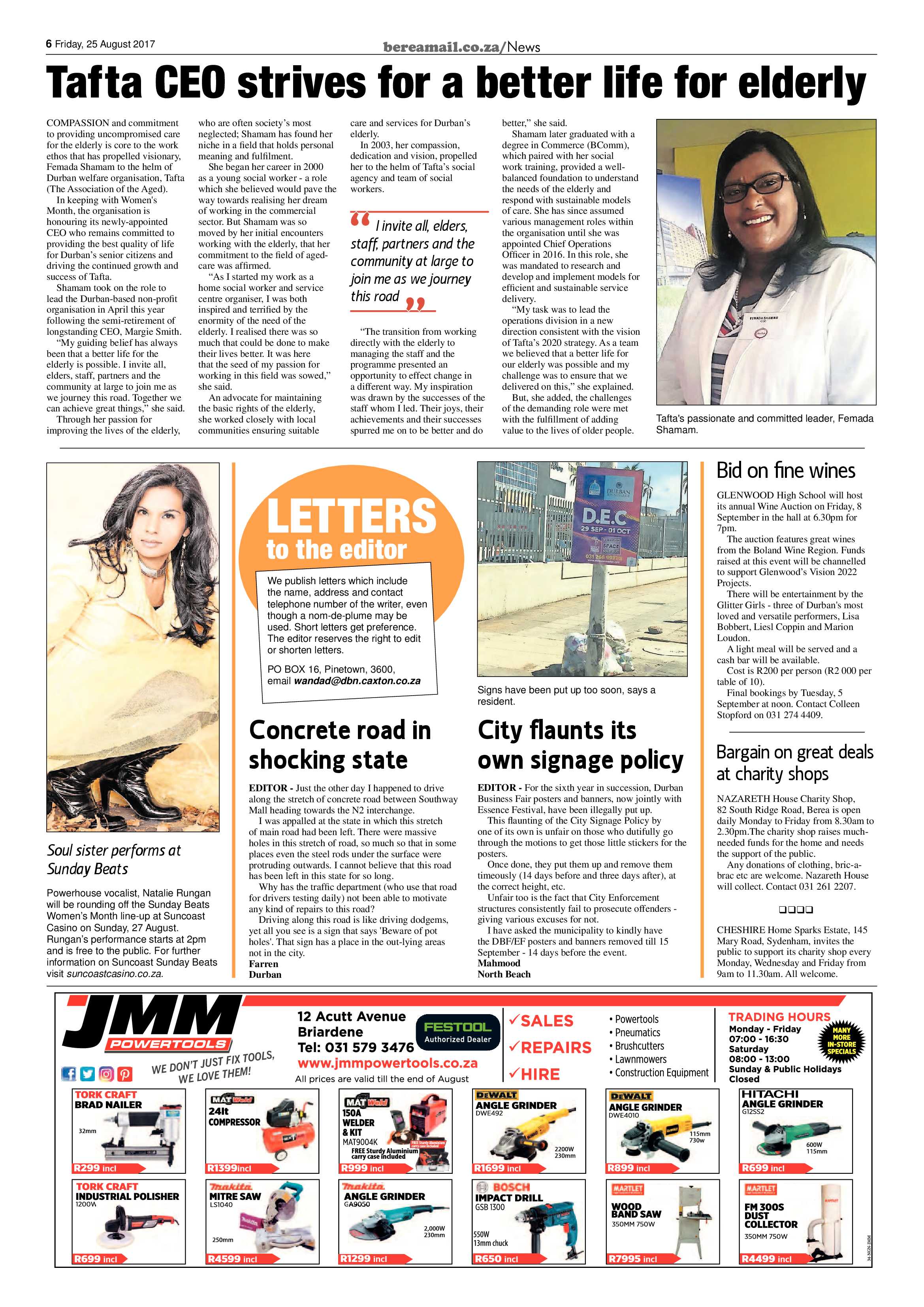 Berea Mail 25 August 2017 page 6