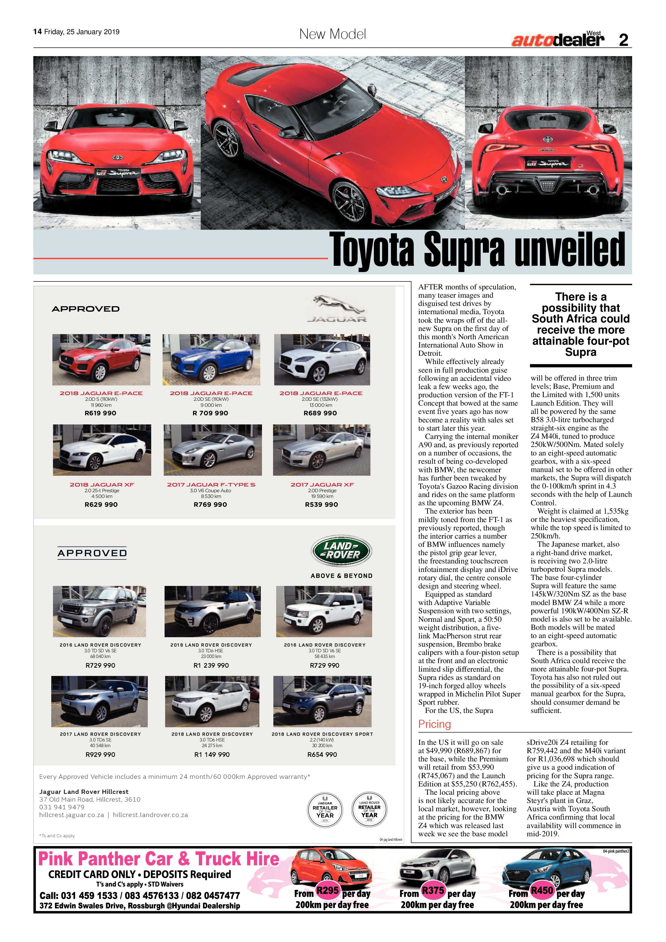 Berea Mail 25 January 2019 page 14