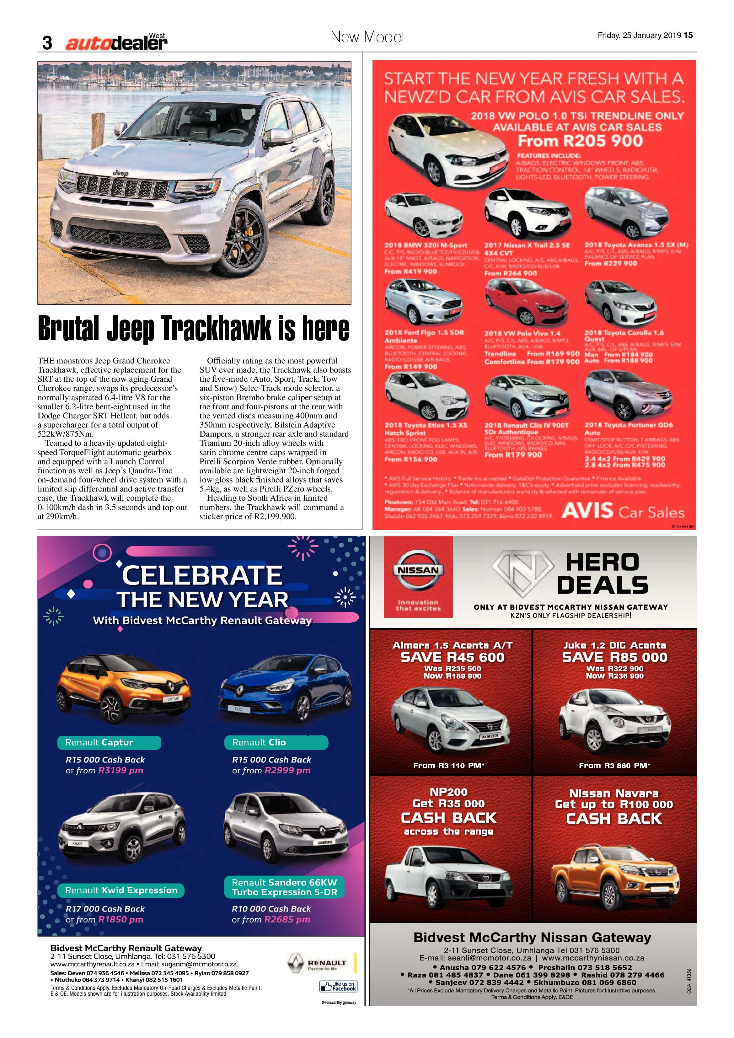 Berea Mail 25 January 2019 page 15