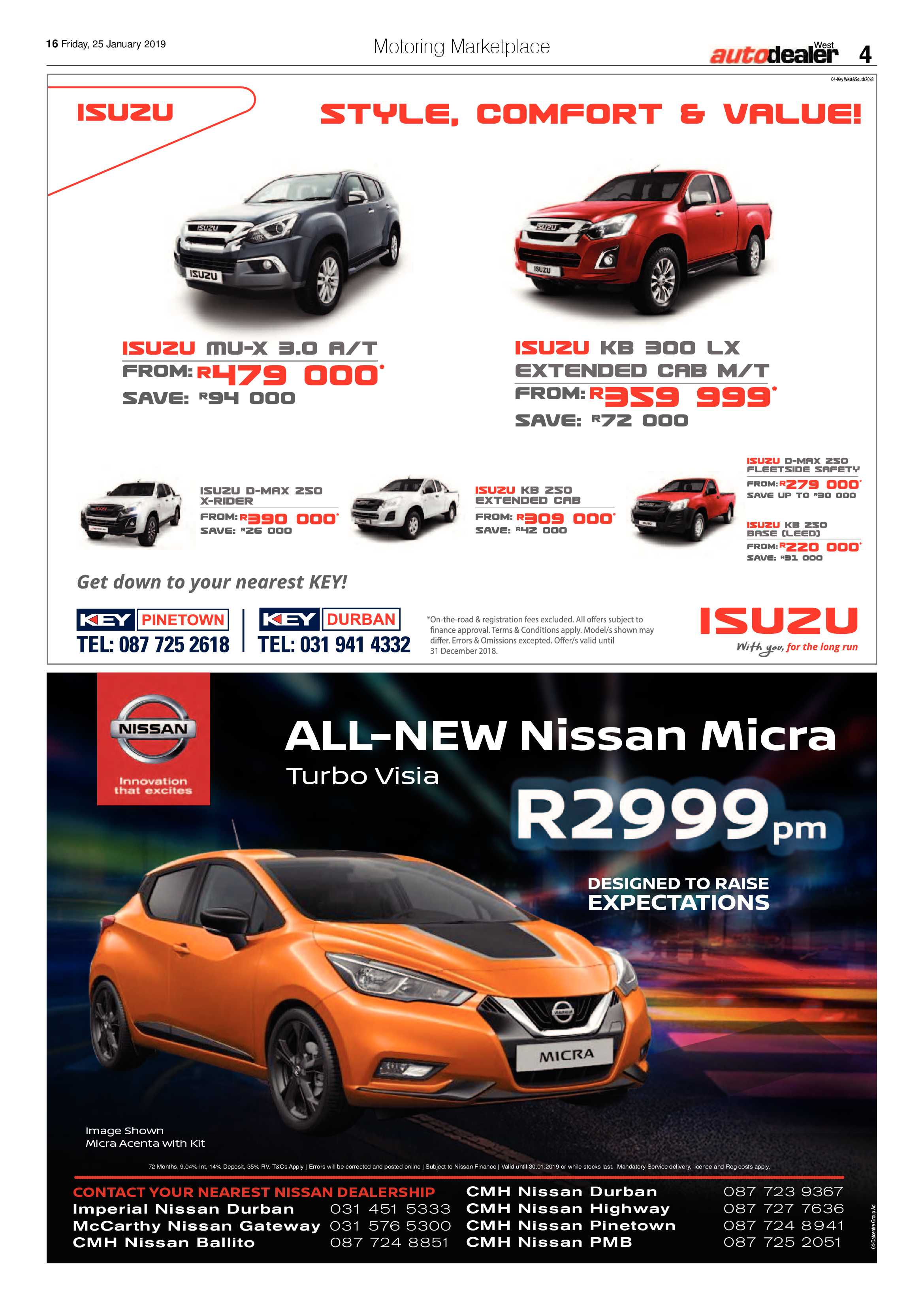 Berea Mail 25 January 2019 page 16