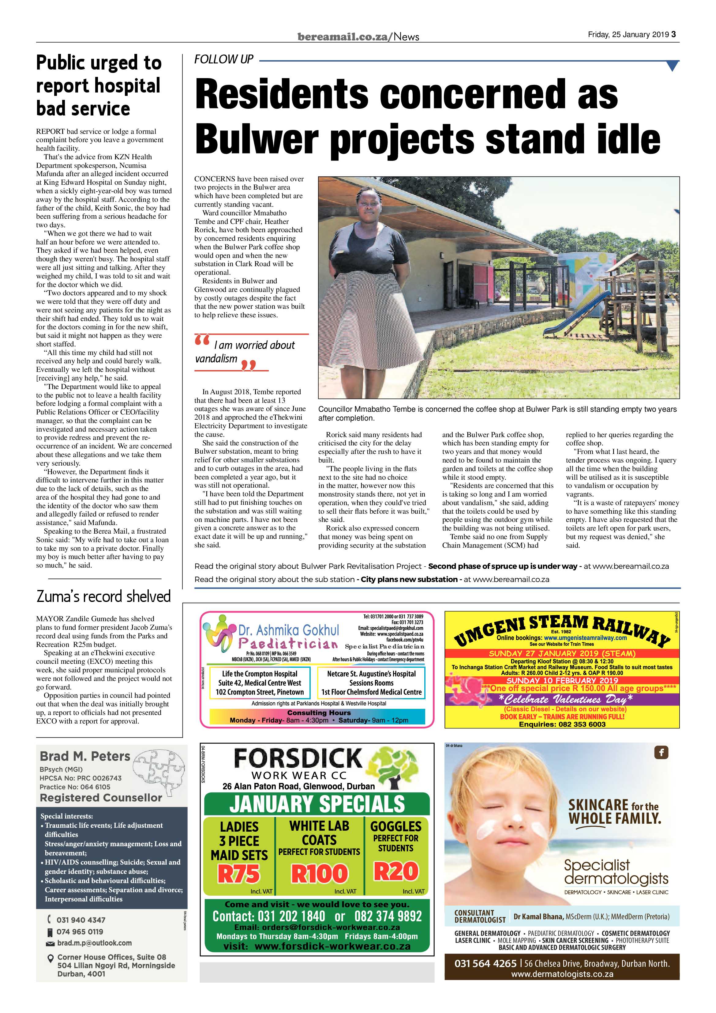 Berea Mail 25 January 2019 page 3