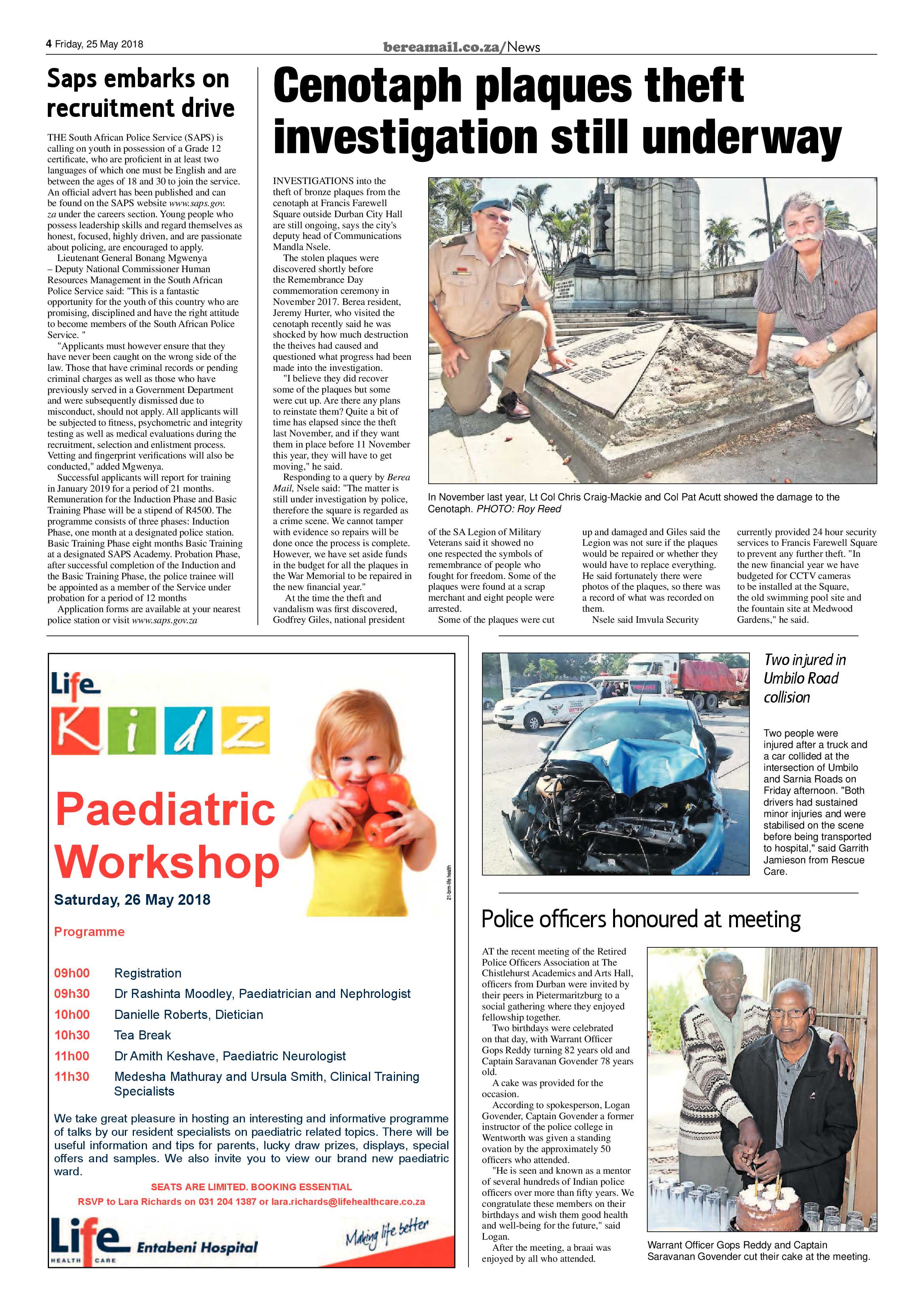 Berea Mail 25 May 2018 page 4