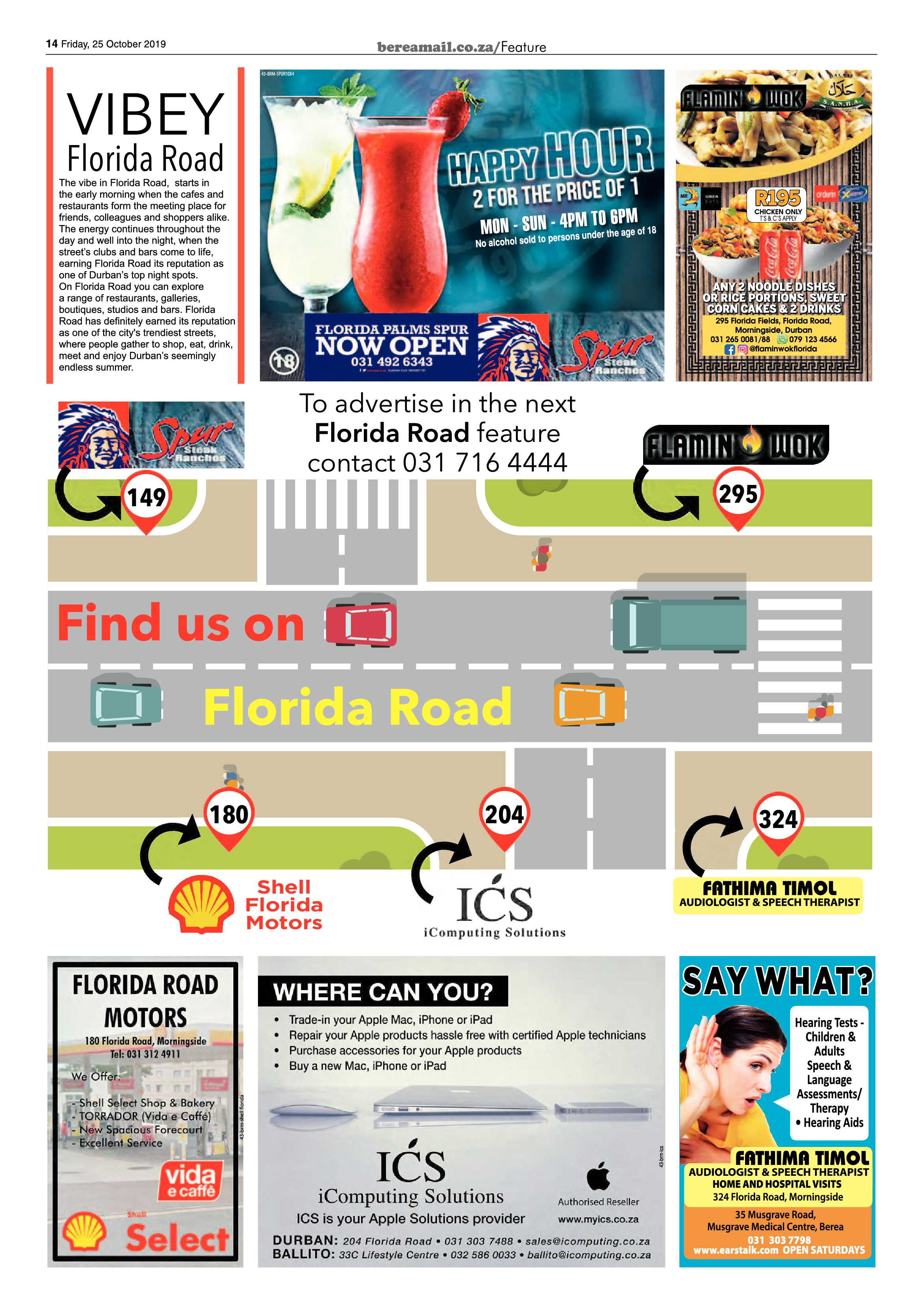 Berea Mail 25 October 2019 page 14