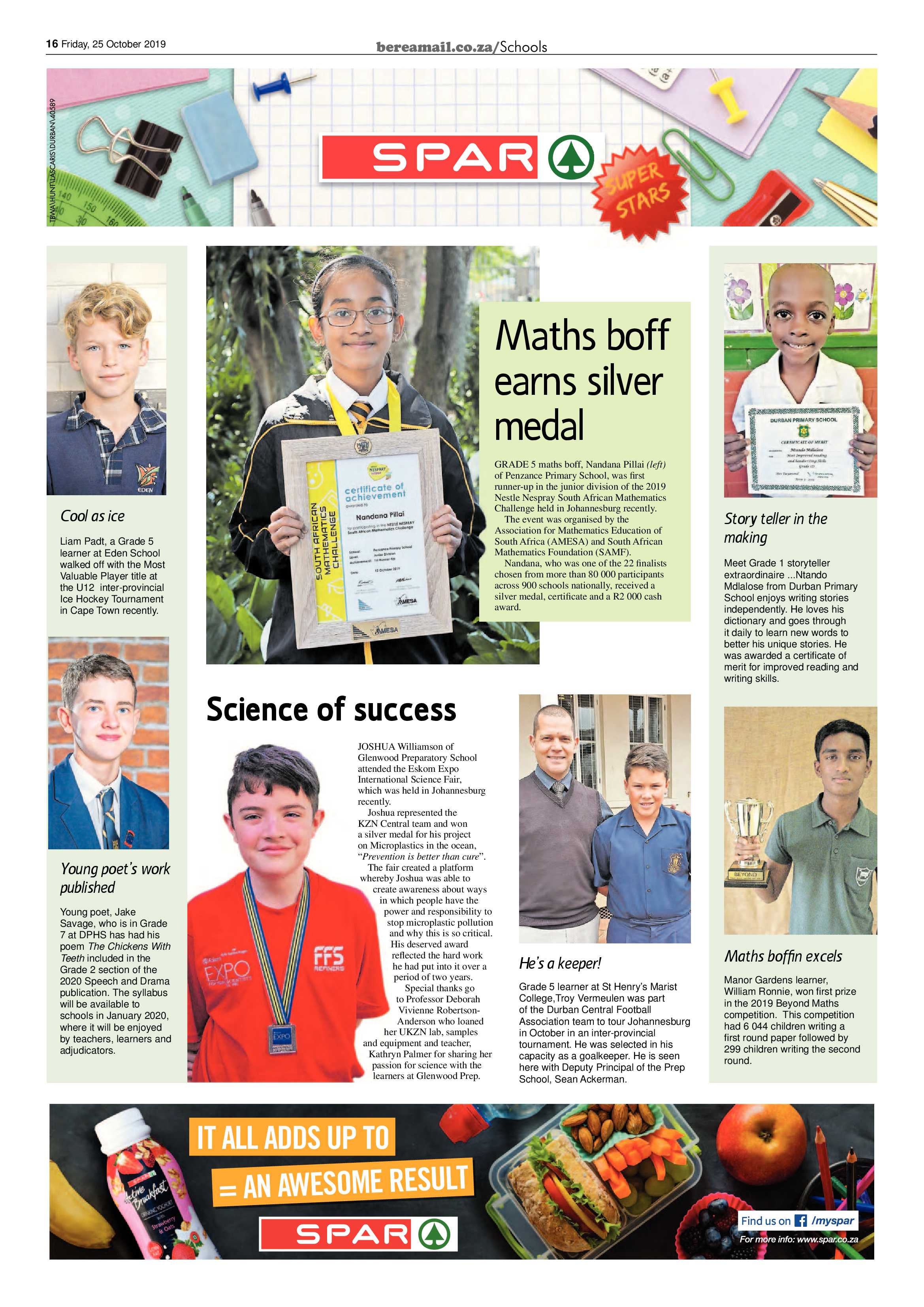 Berea Mail 25 October 2019 page 16