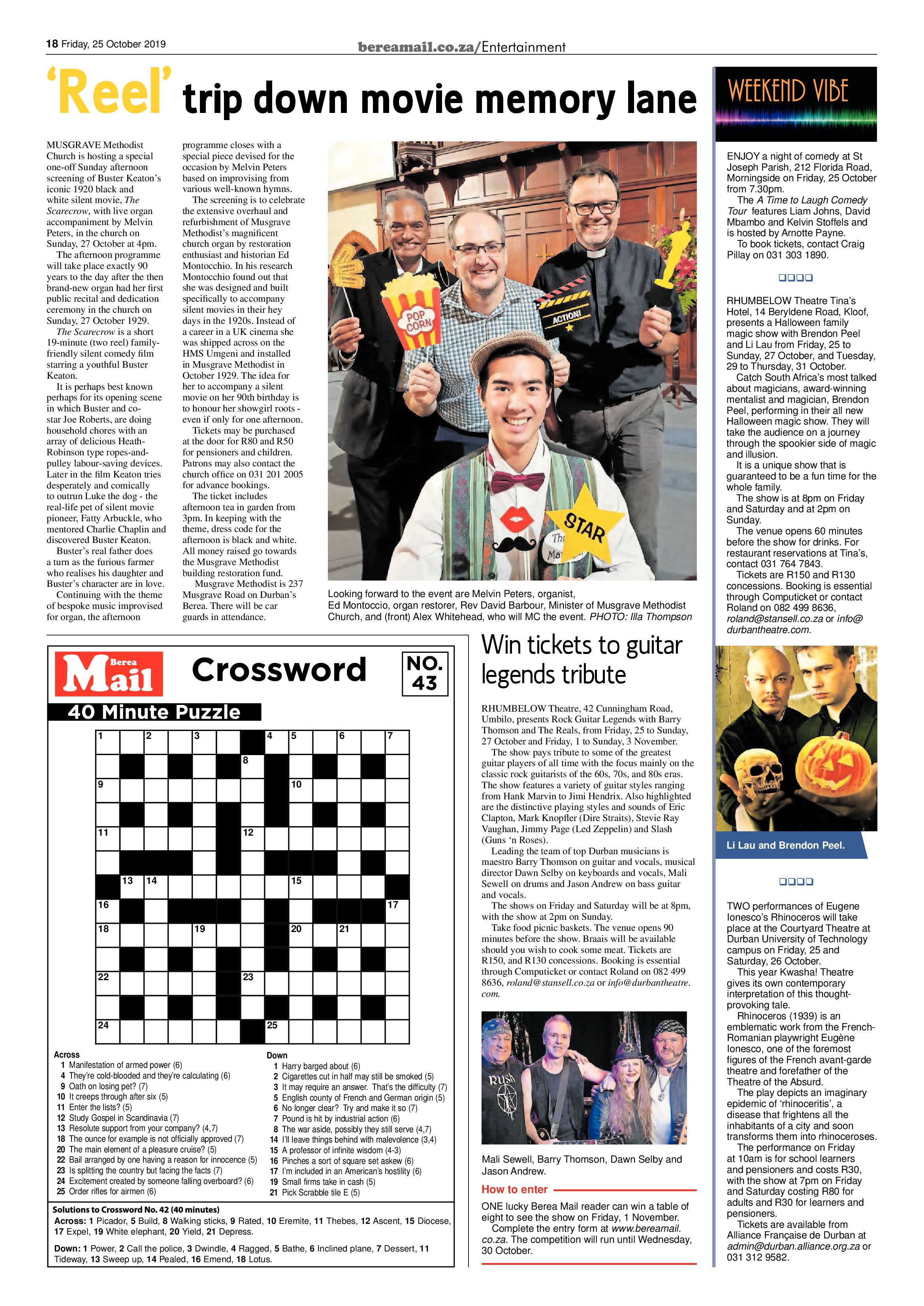 Berea Mail 25 October 2019 page 18