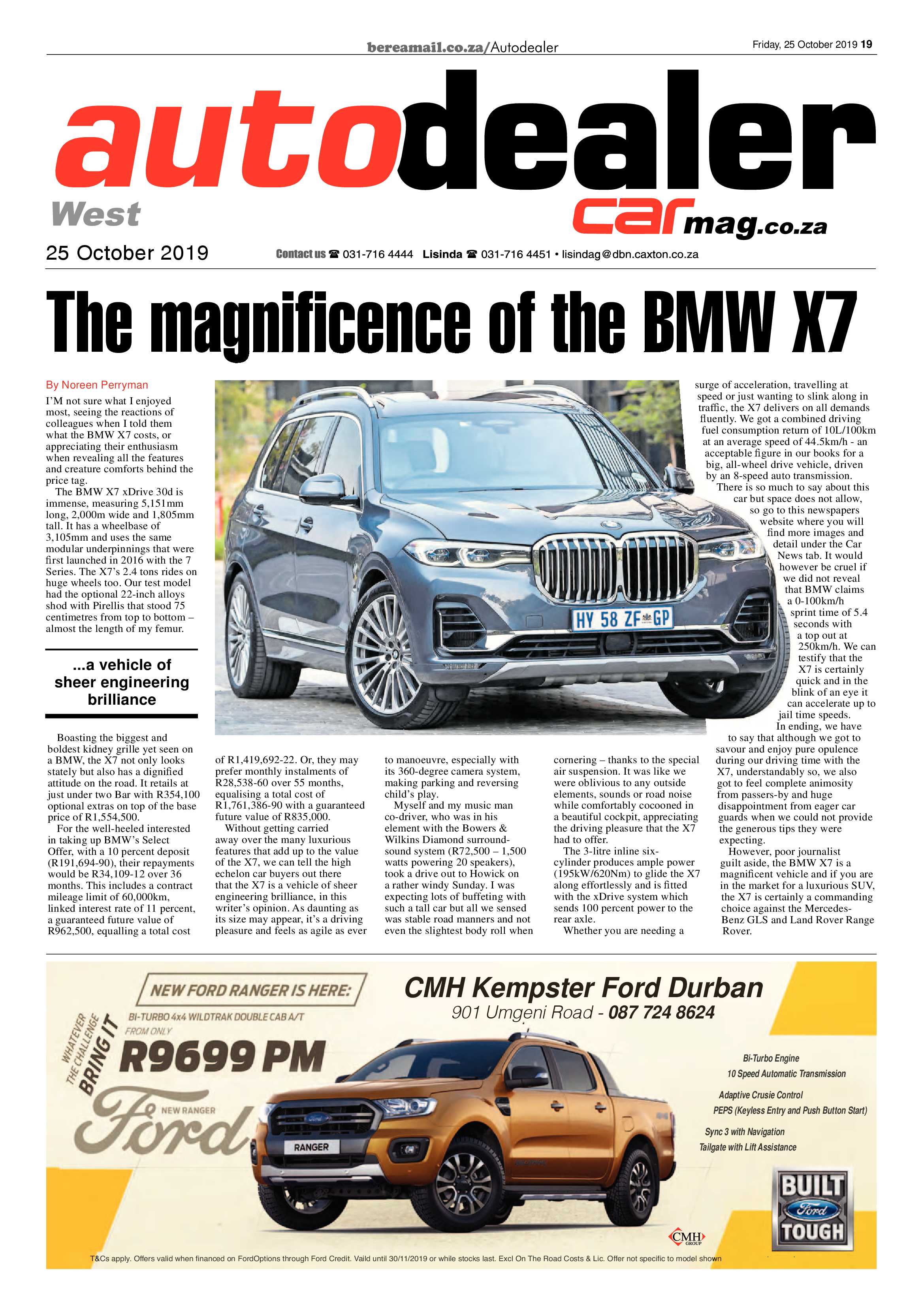 Berea Mail 25 October 2019 page 19