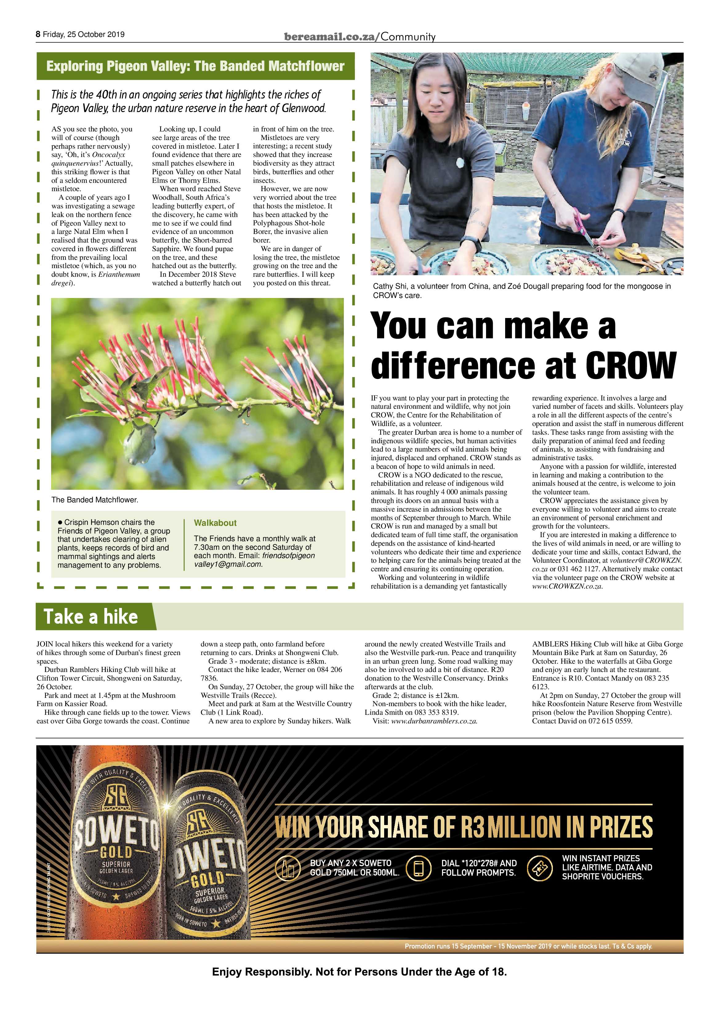Berea Mail 25 October 2019 page 8