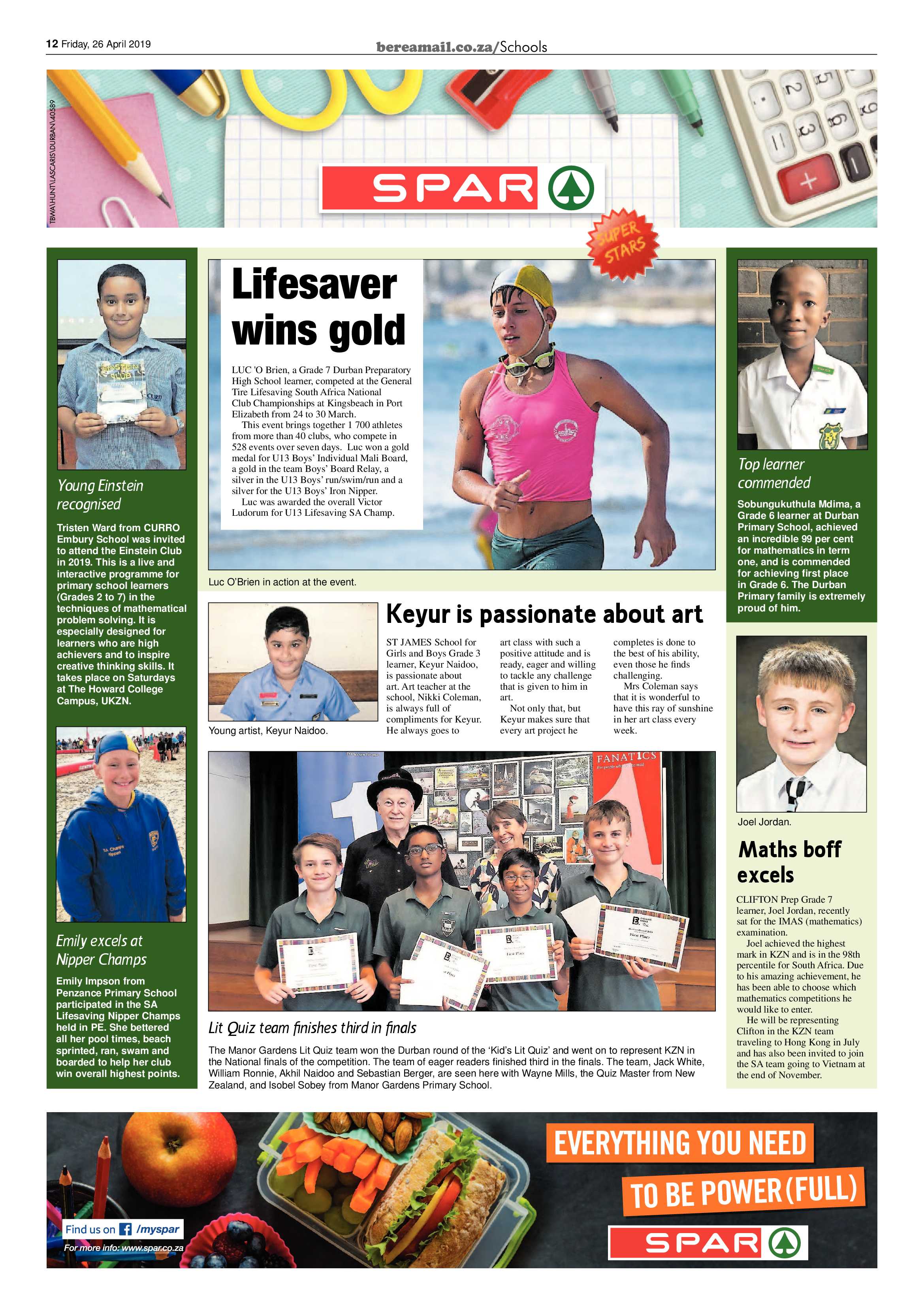 Berea Mail 26 April 2019 page 12