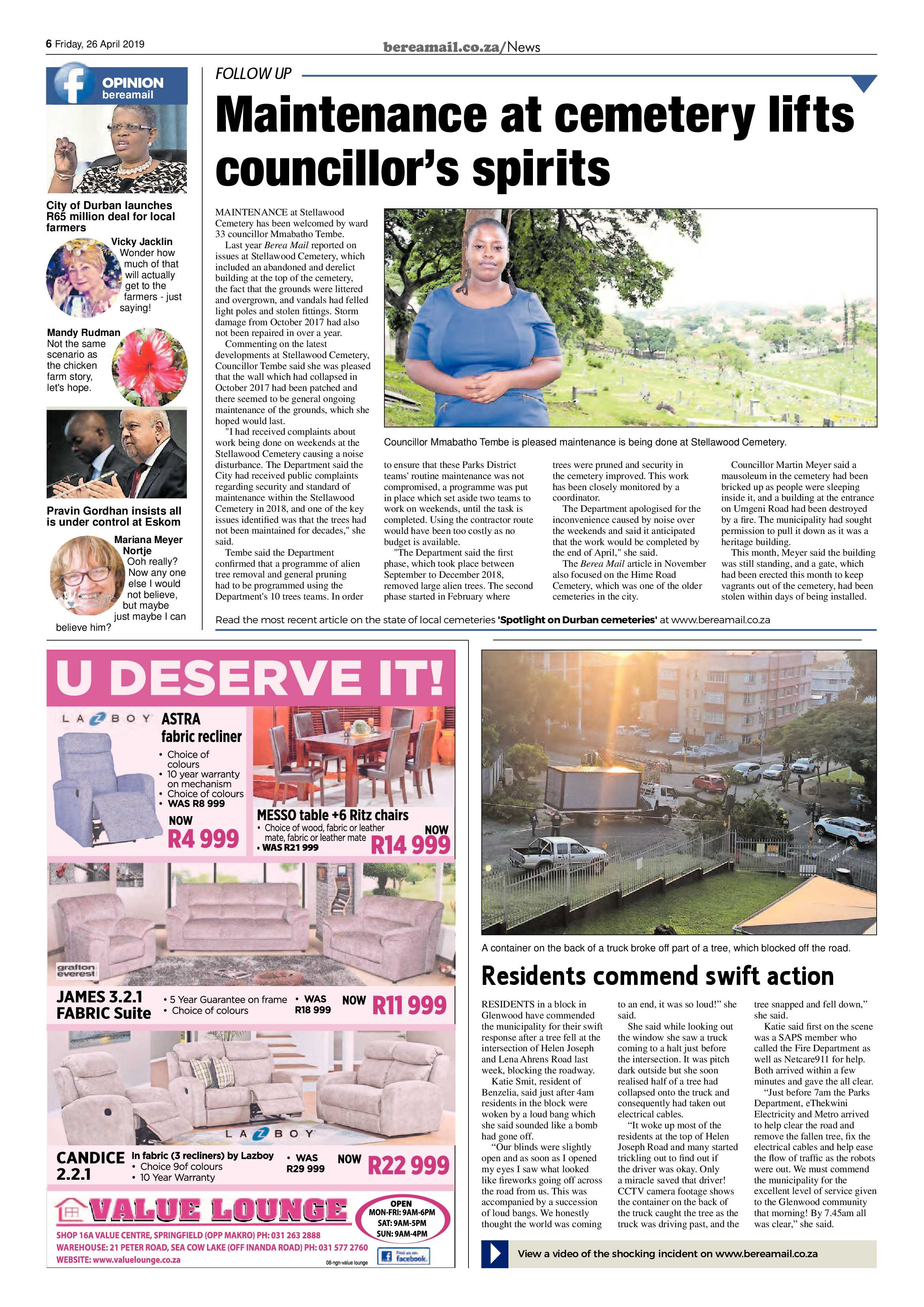 Berea Mail 26 April 2019 page 6
