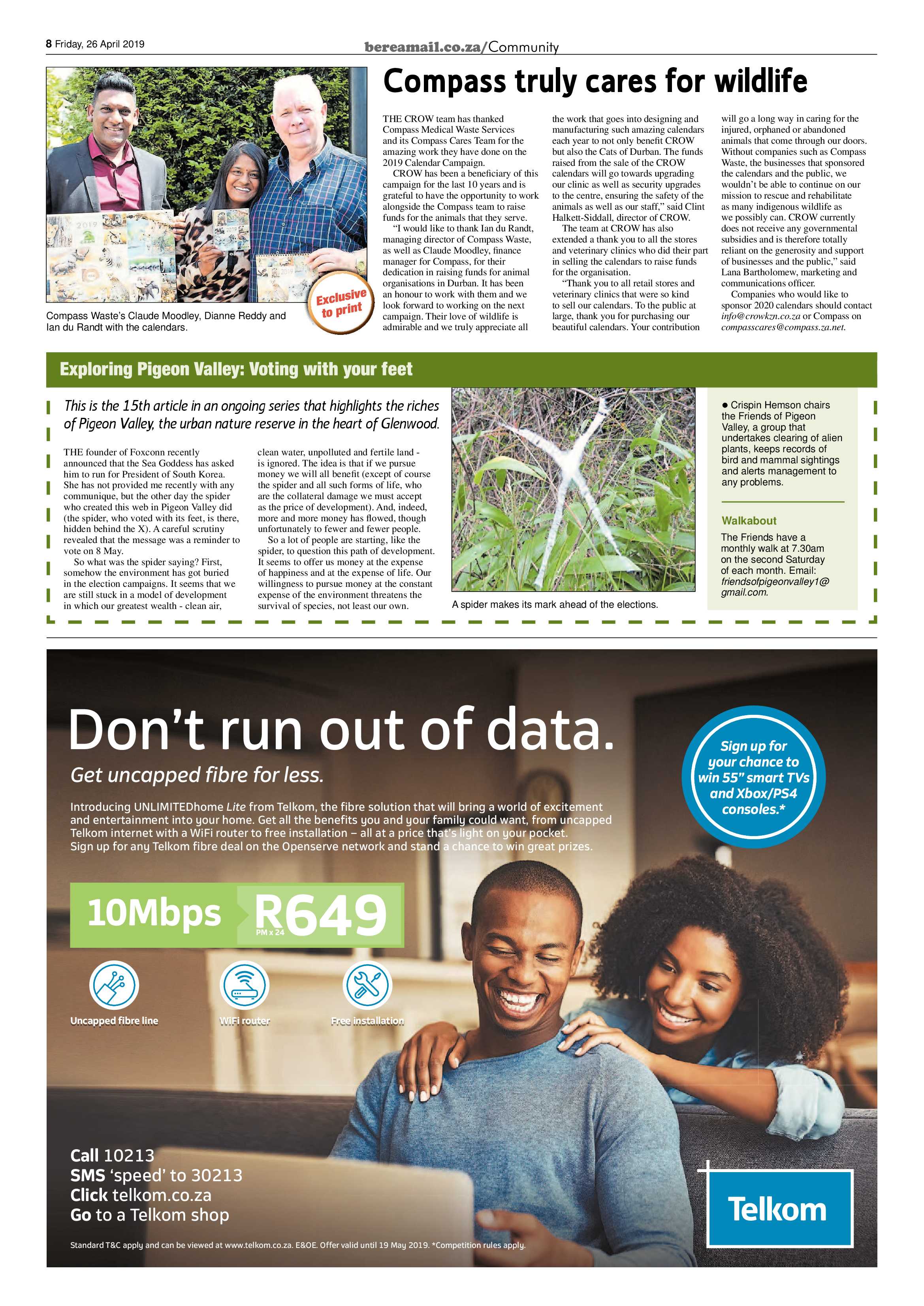 Berea Mail 26 April 2019 page 8