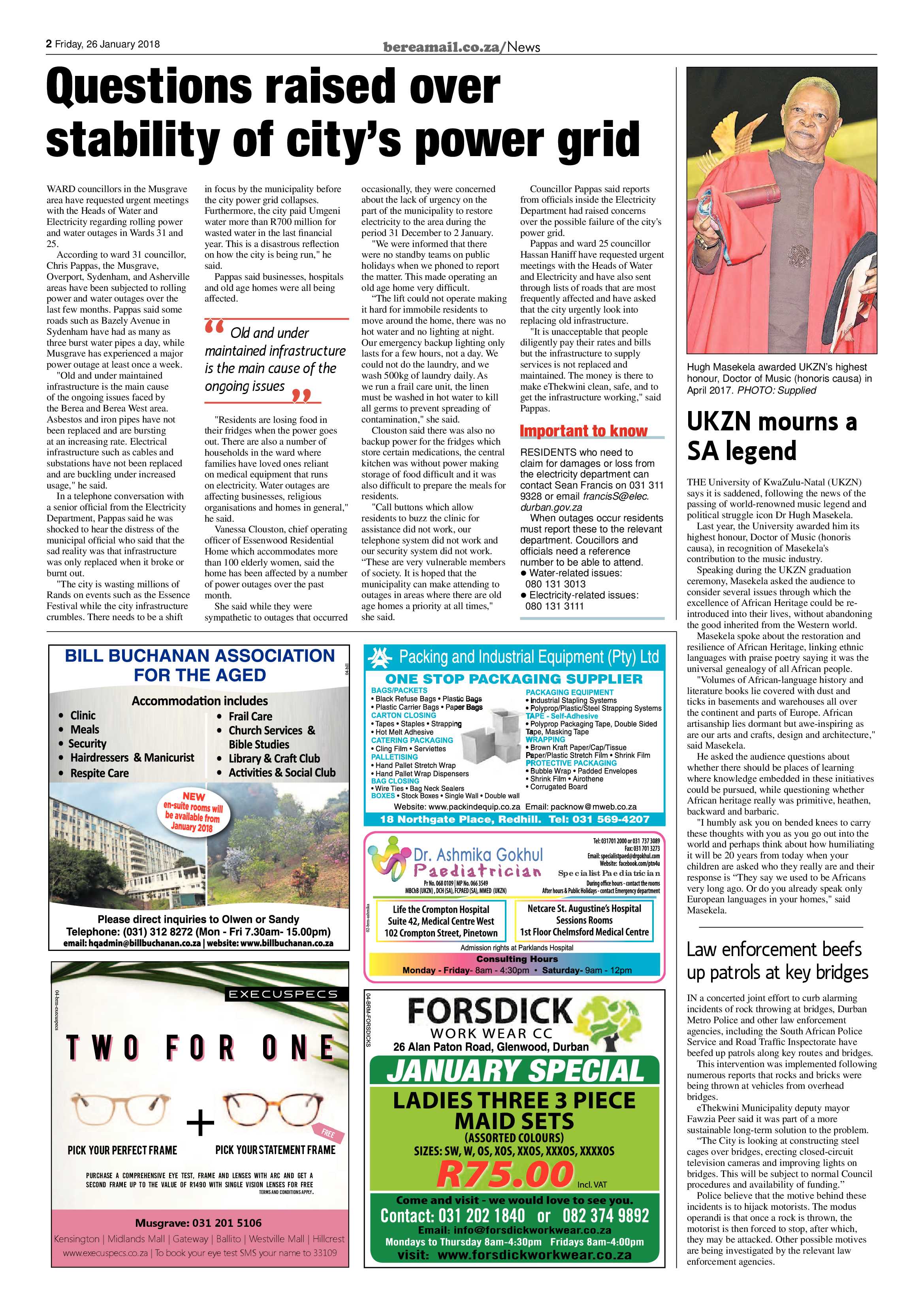 Berea Mail 26 January 2018 page 2