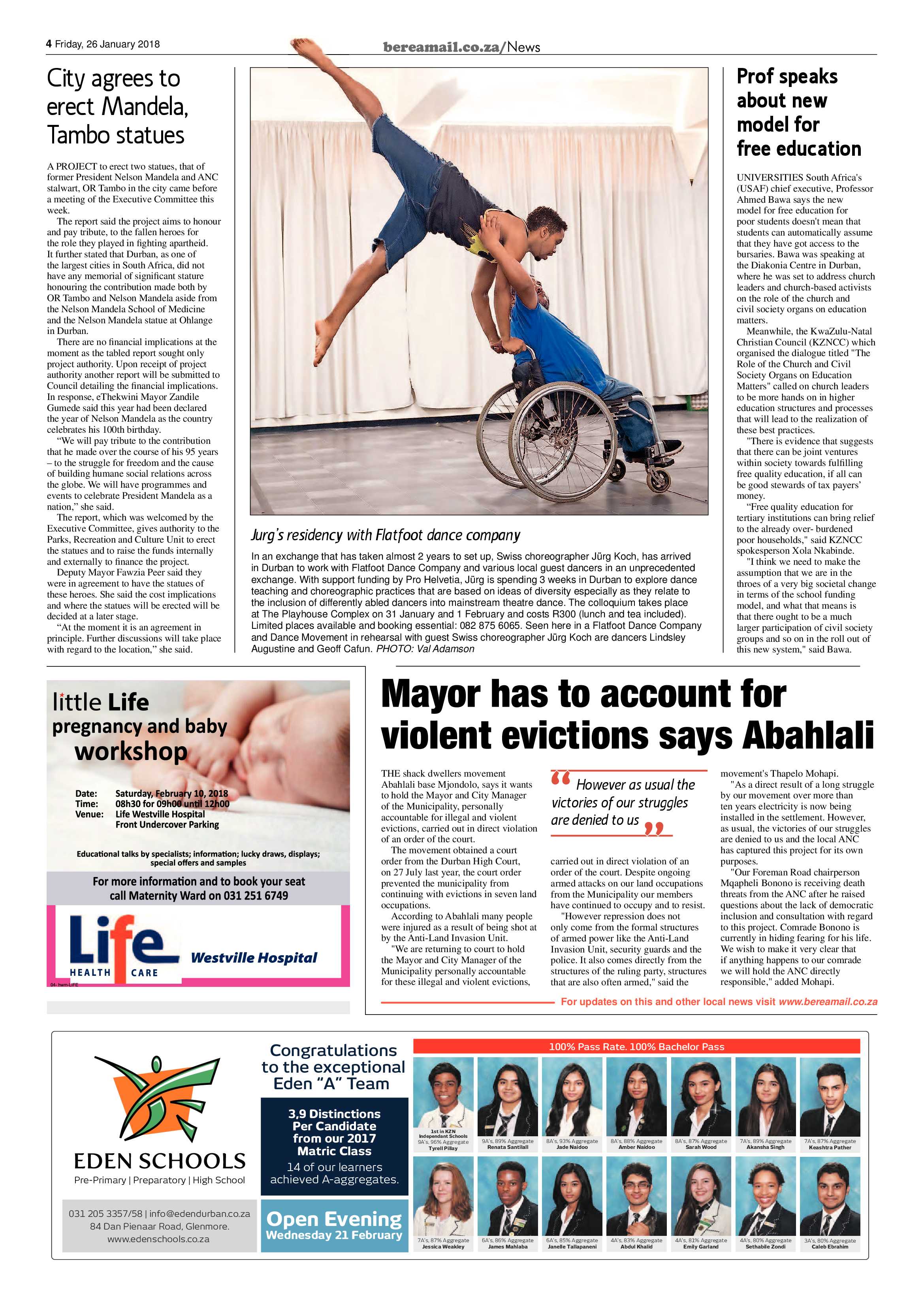 Berea Mail 26 January 2018 page 4