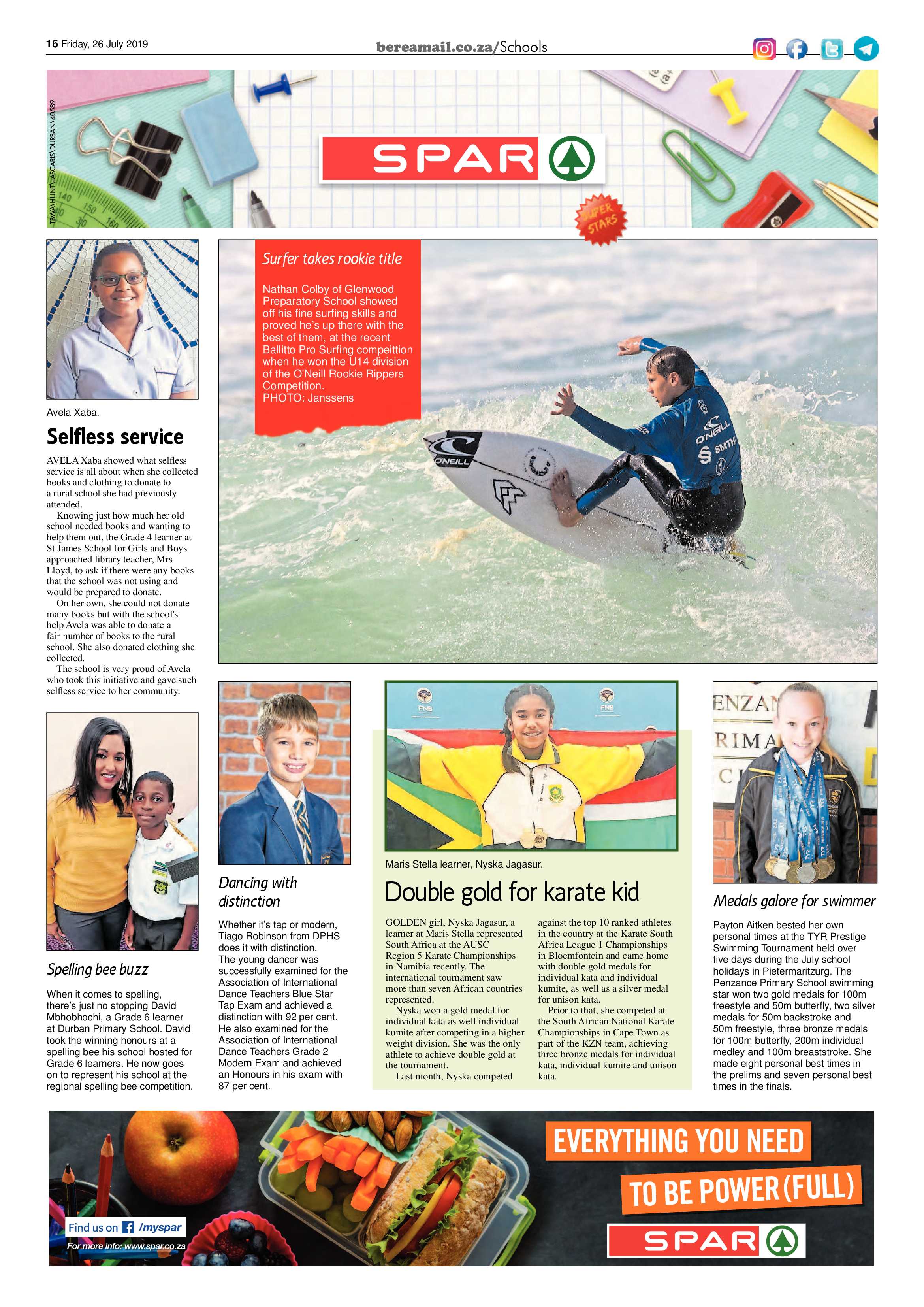 Berea Mail 26 July 2019 page 16