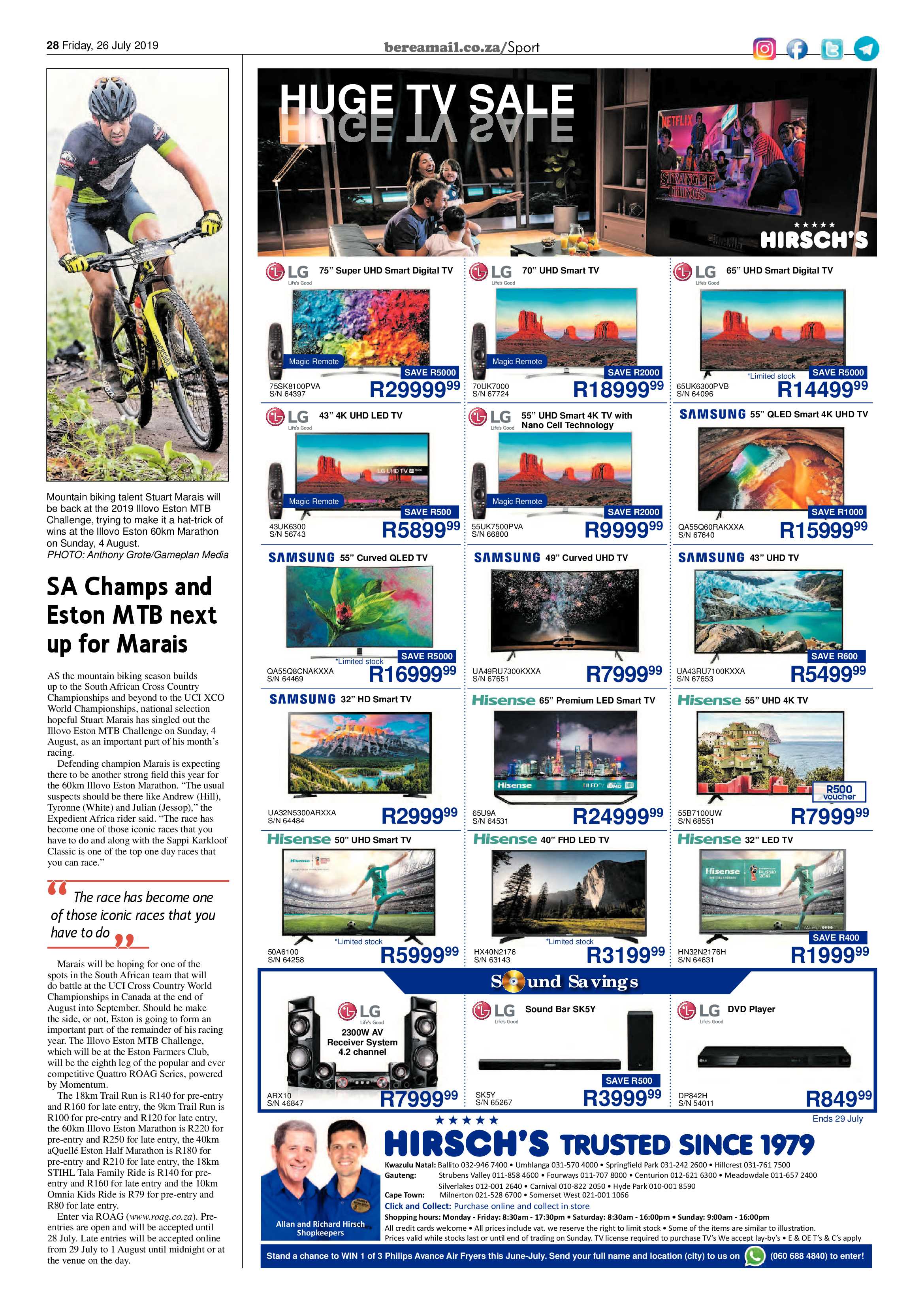 Berea Mail 26 July 2019 page 28