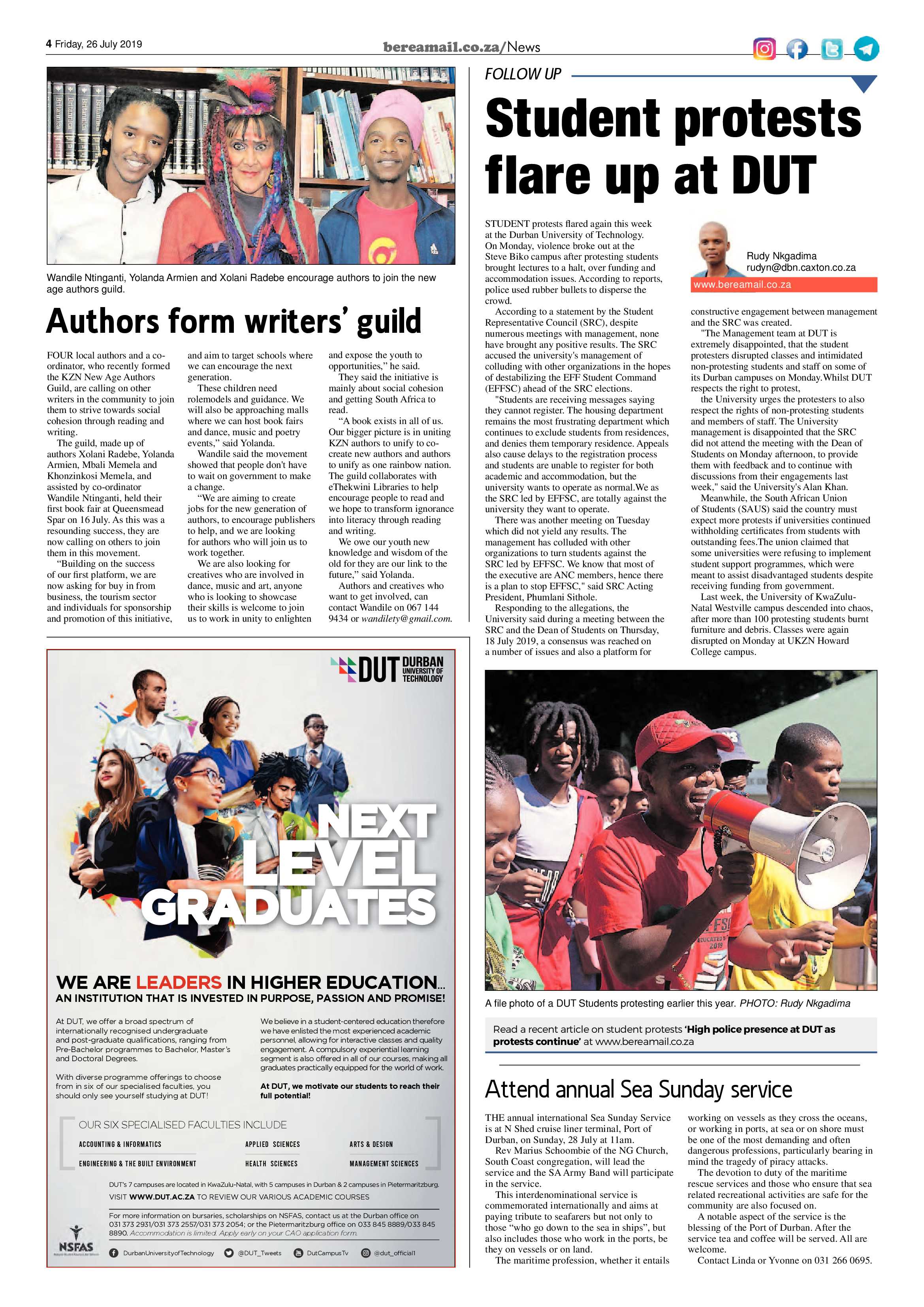 Berea Mail 26 July 2019 page 4