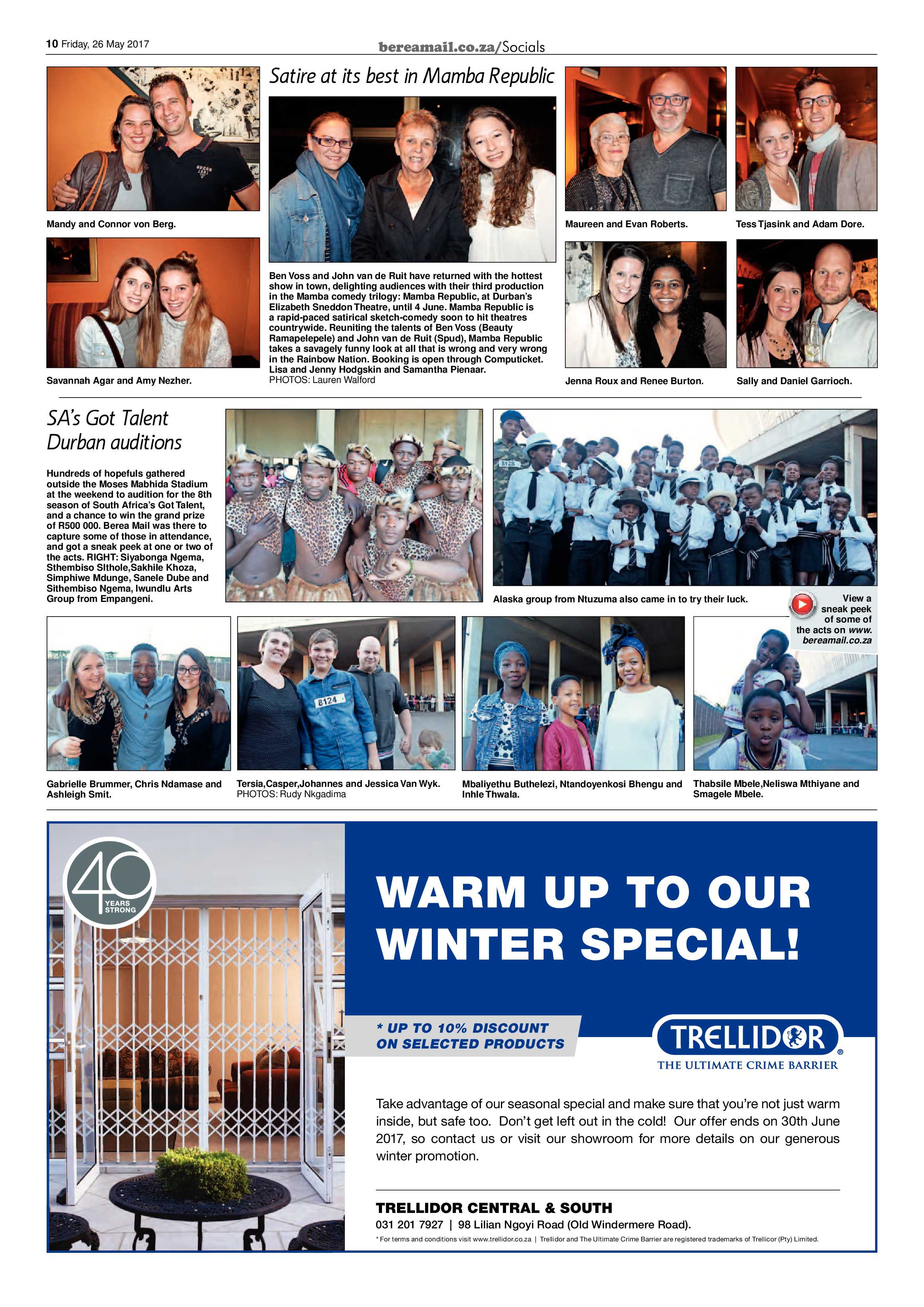 Berea Mail 26 May 2017 page 10