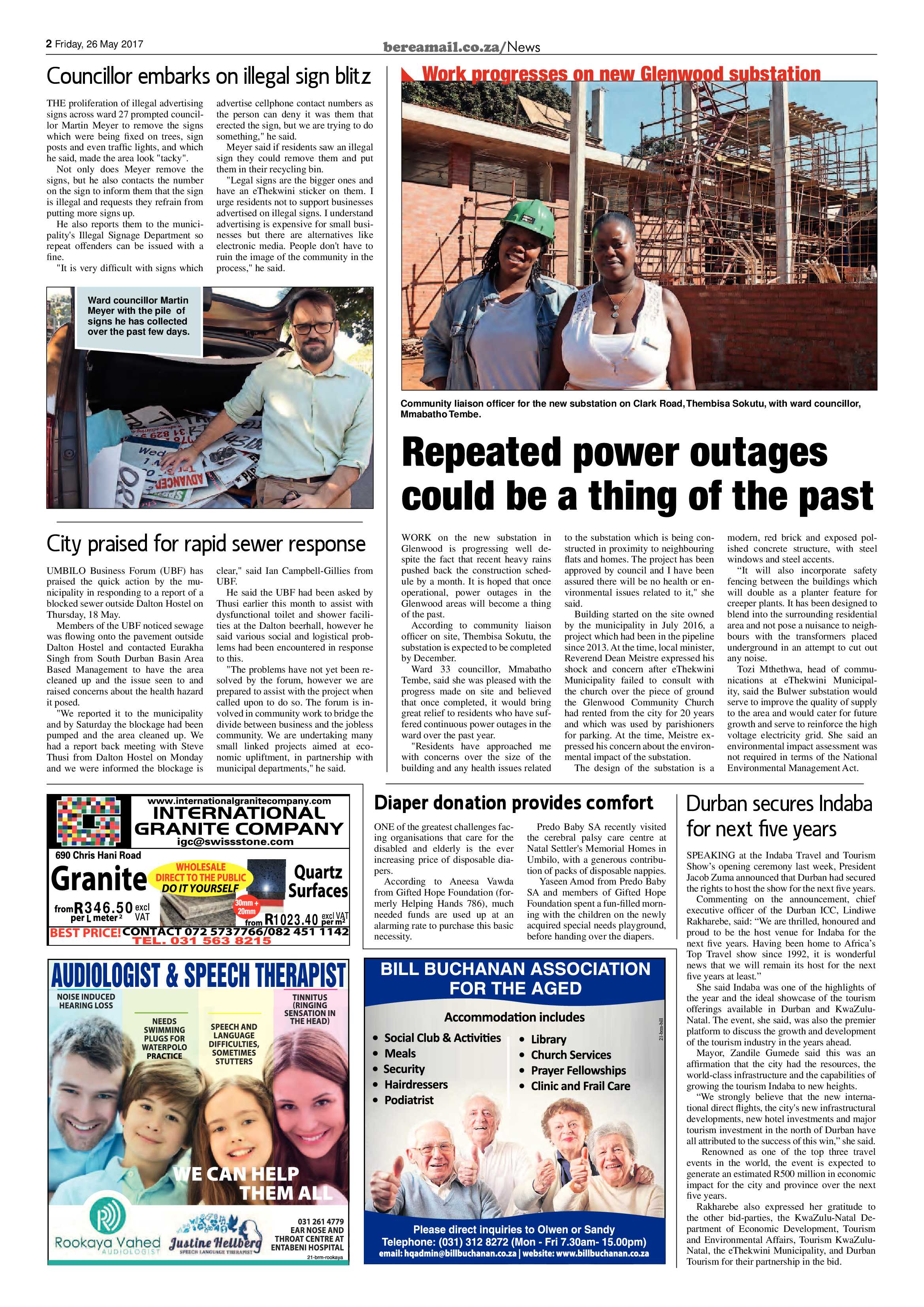Berea Mail 26 May 2017 page 2