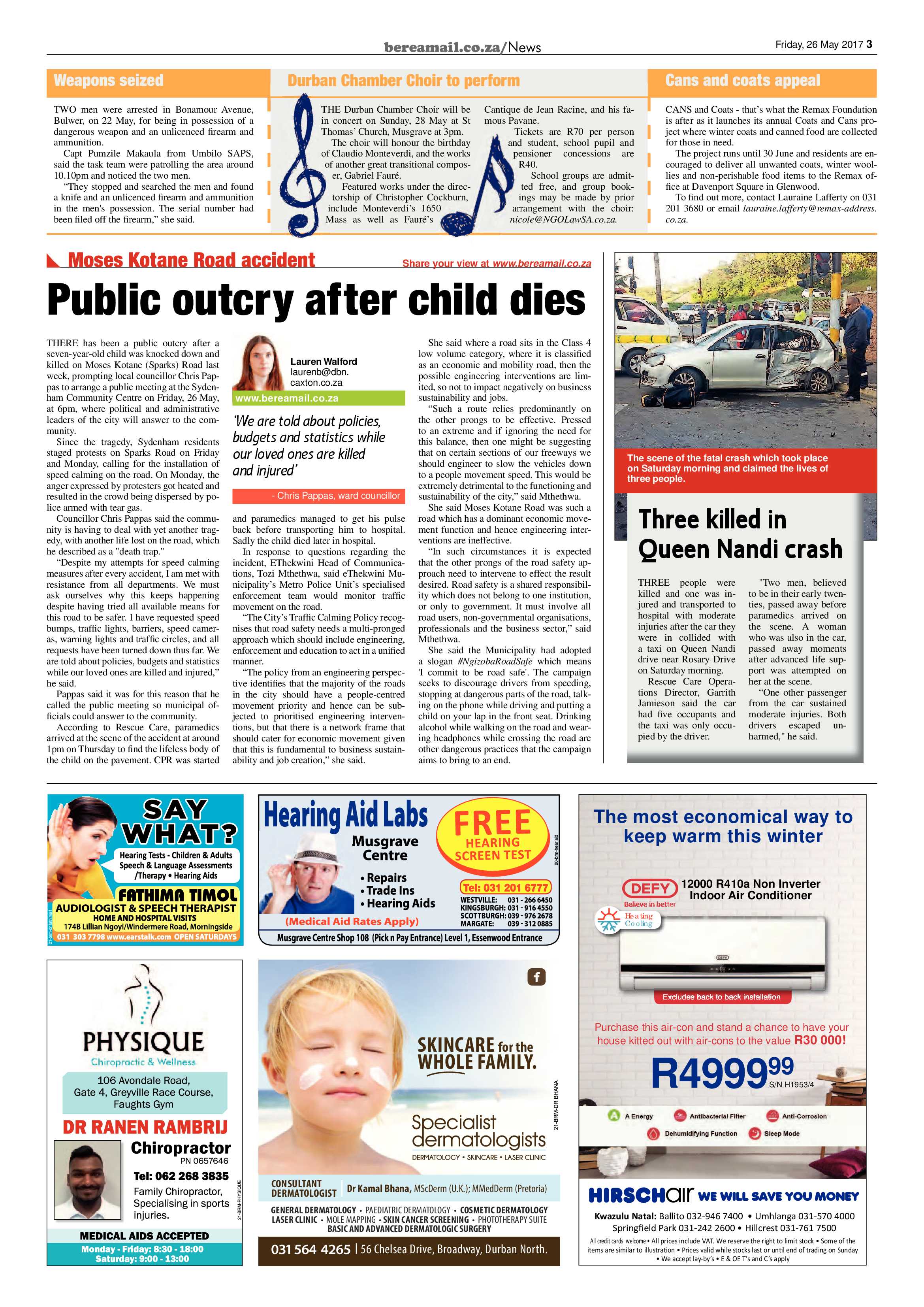 Berea Mail 26 May 2017 page 3