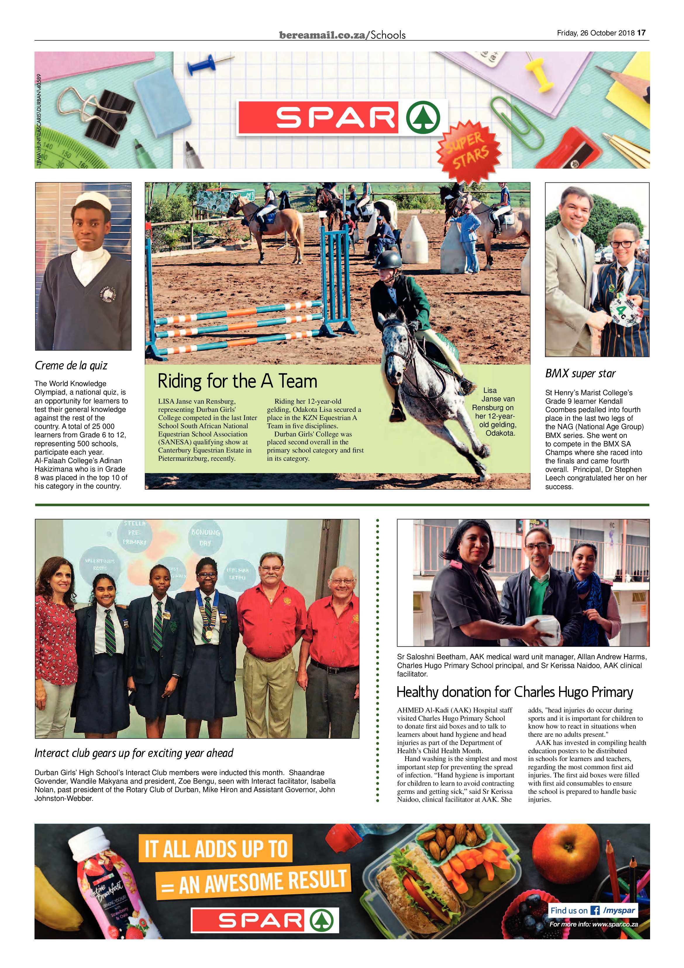 Berea Mail 26 October 2018 page 17