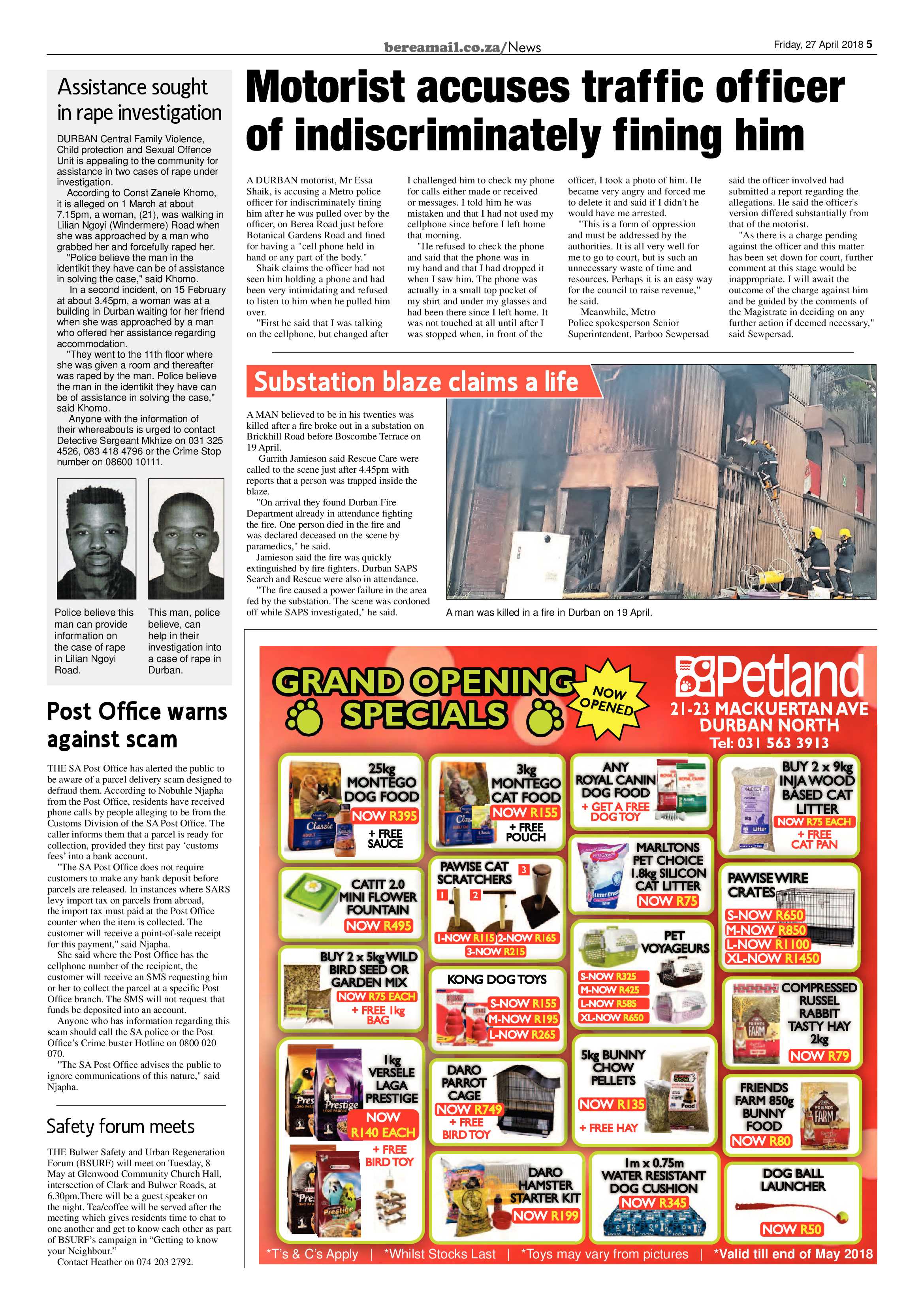 Berea Mail 27 April 2018 page 5