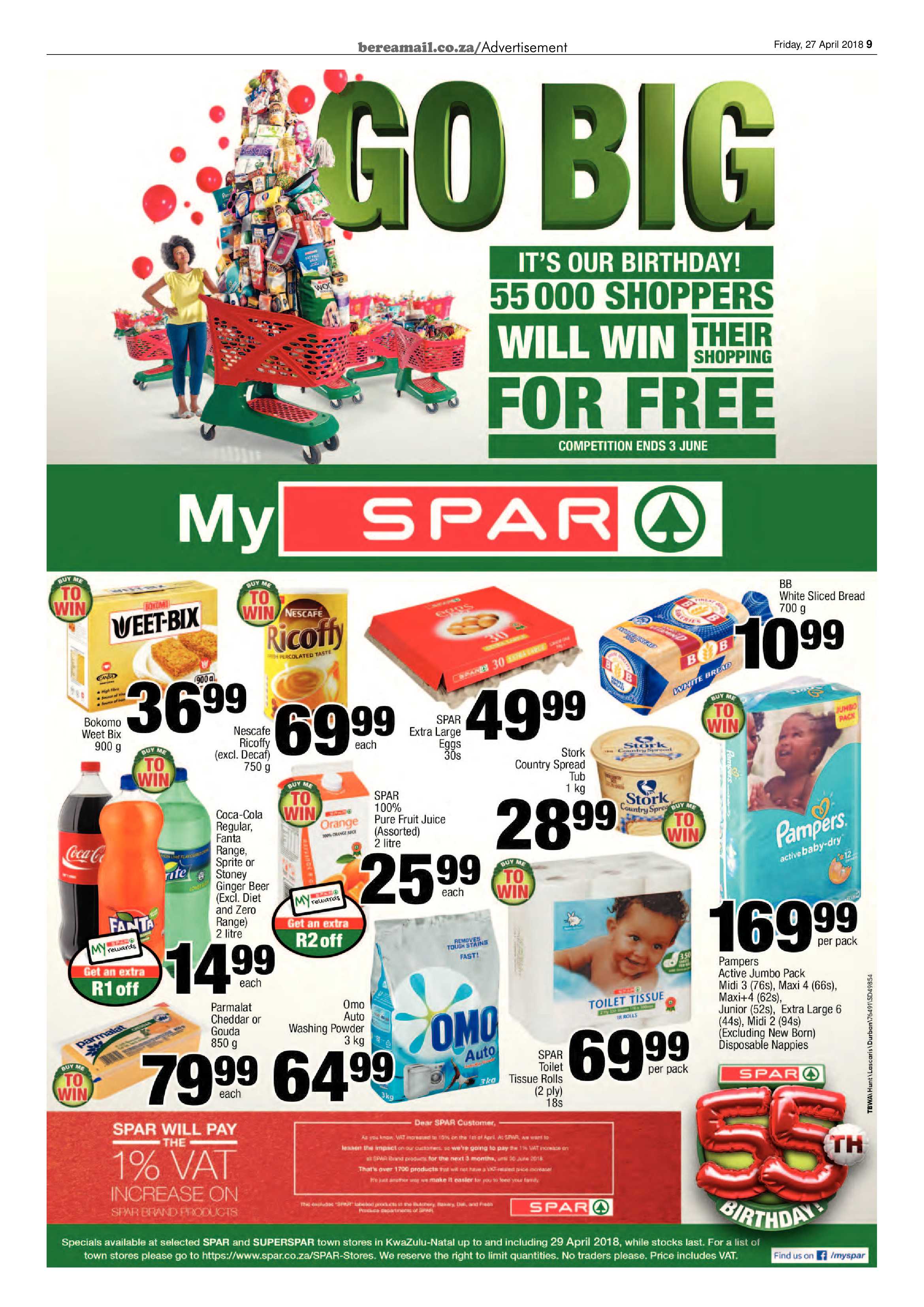 Berea Mail 27 April 2018 page 9