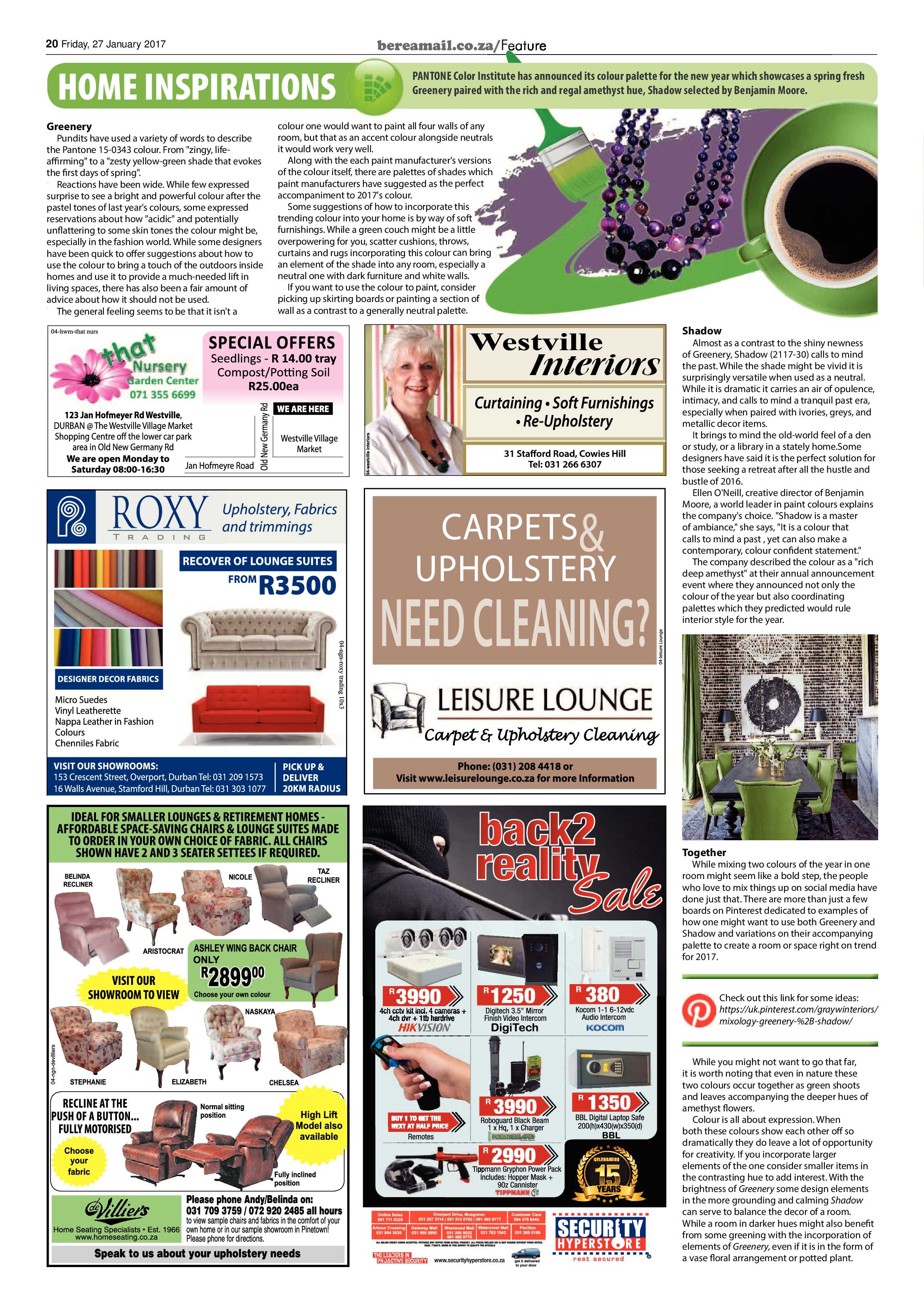 Berea Mail 27 January 2017 page 20