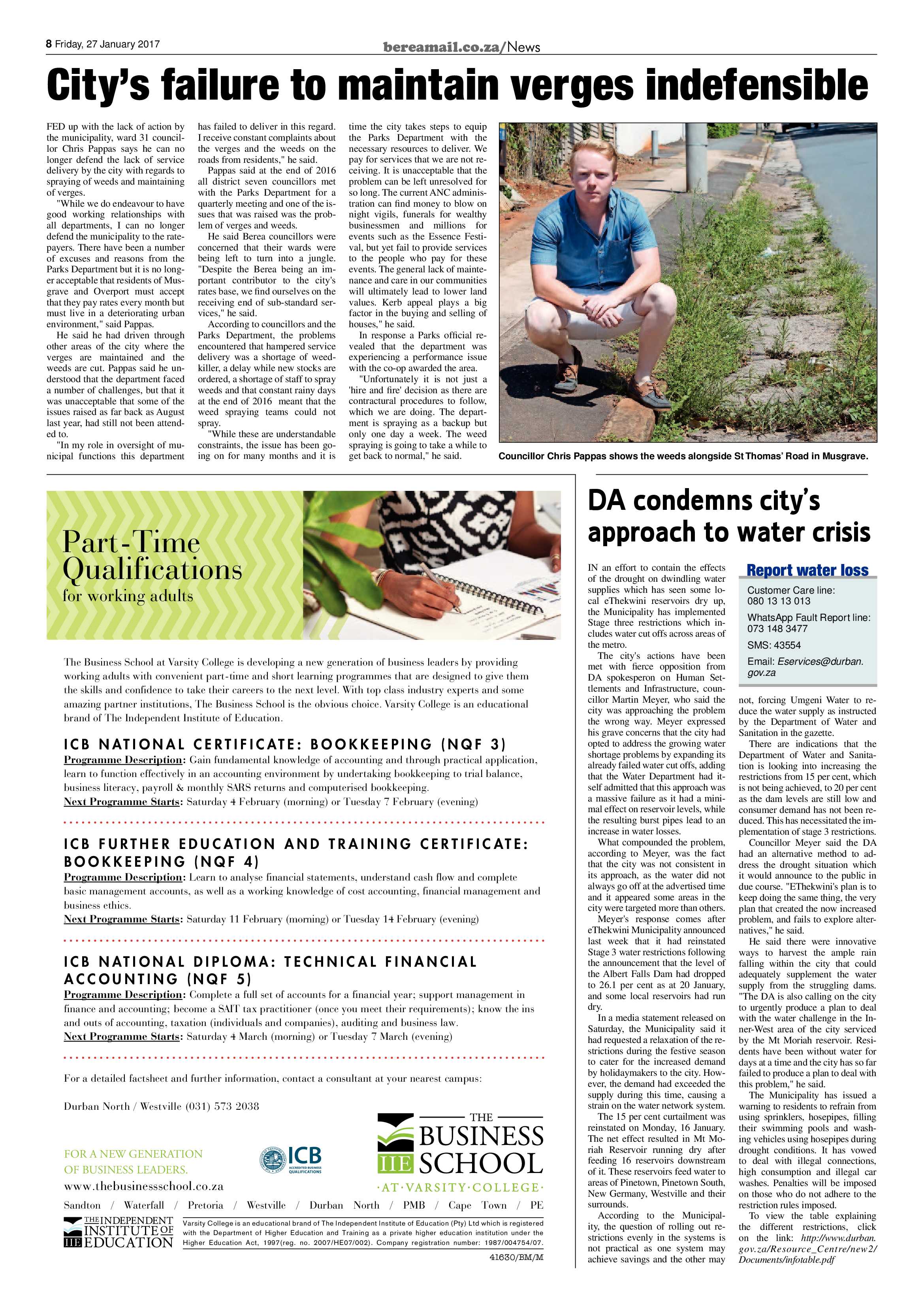 Berea Mail 27 January 2017 page 8