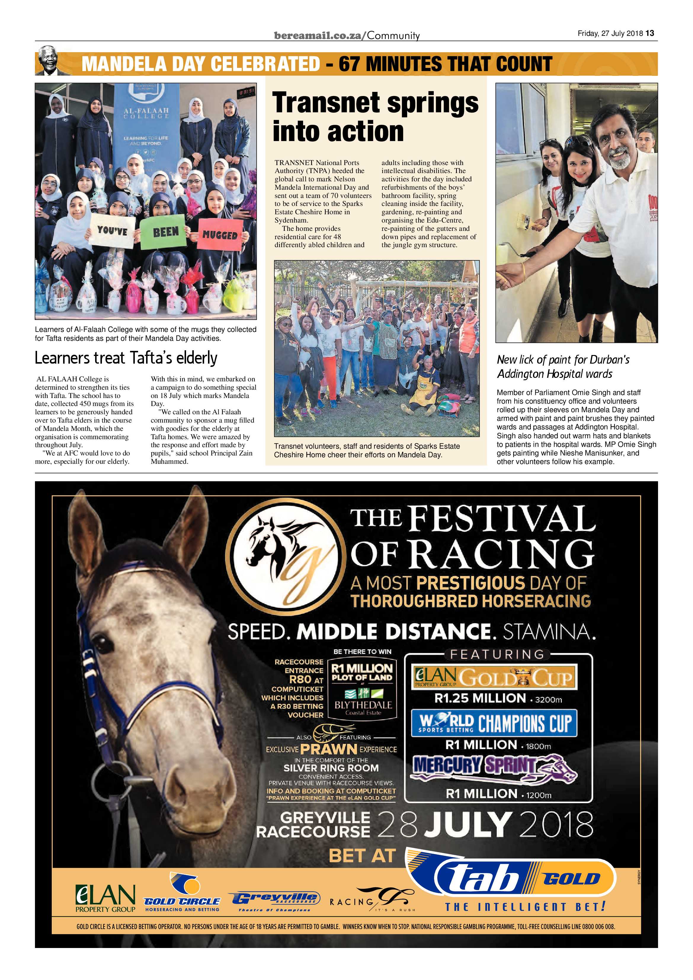 Berea Mail 27 July 2018 page 13