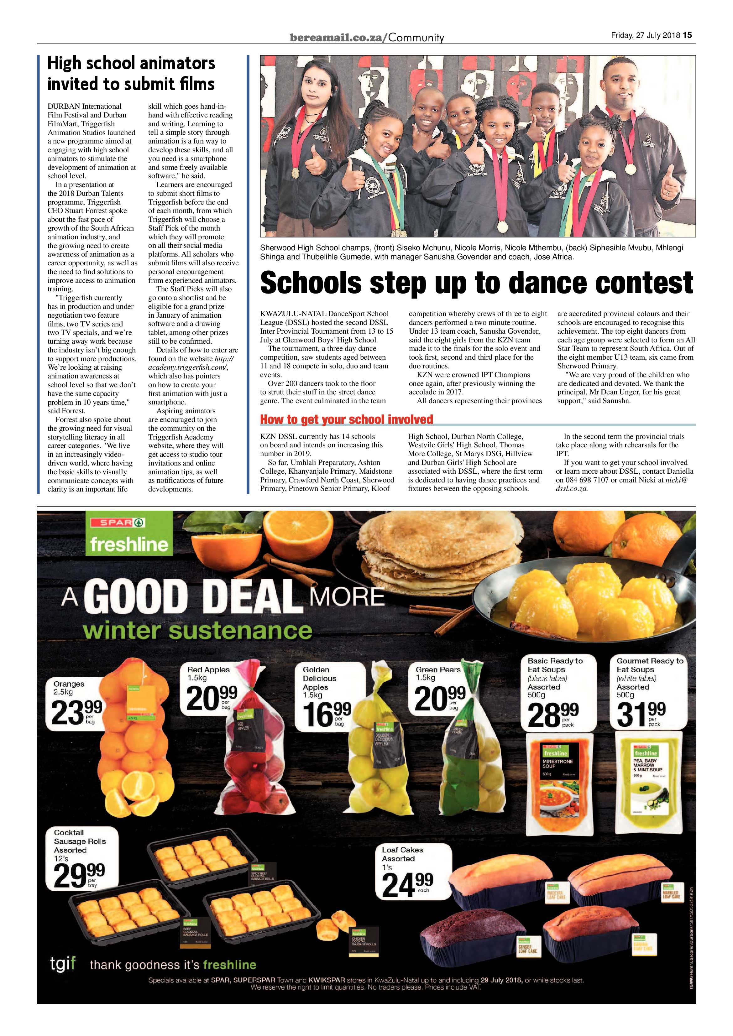 Berea Mail 27 July 2018 page 15