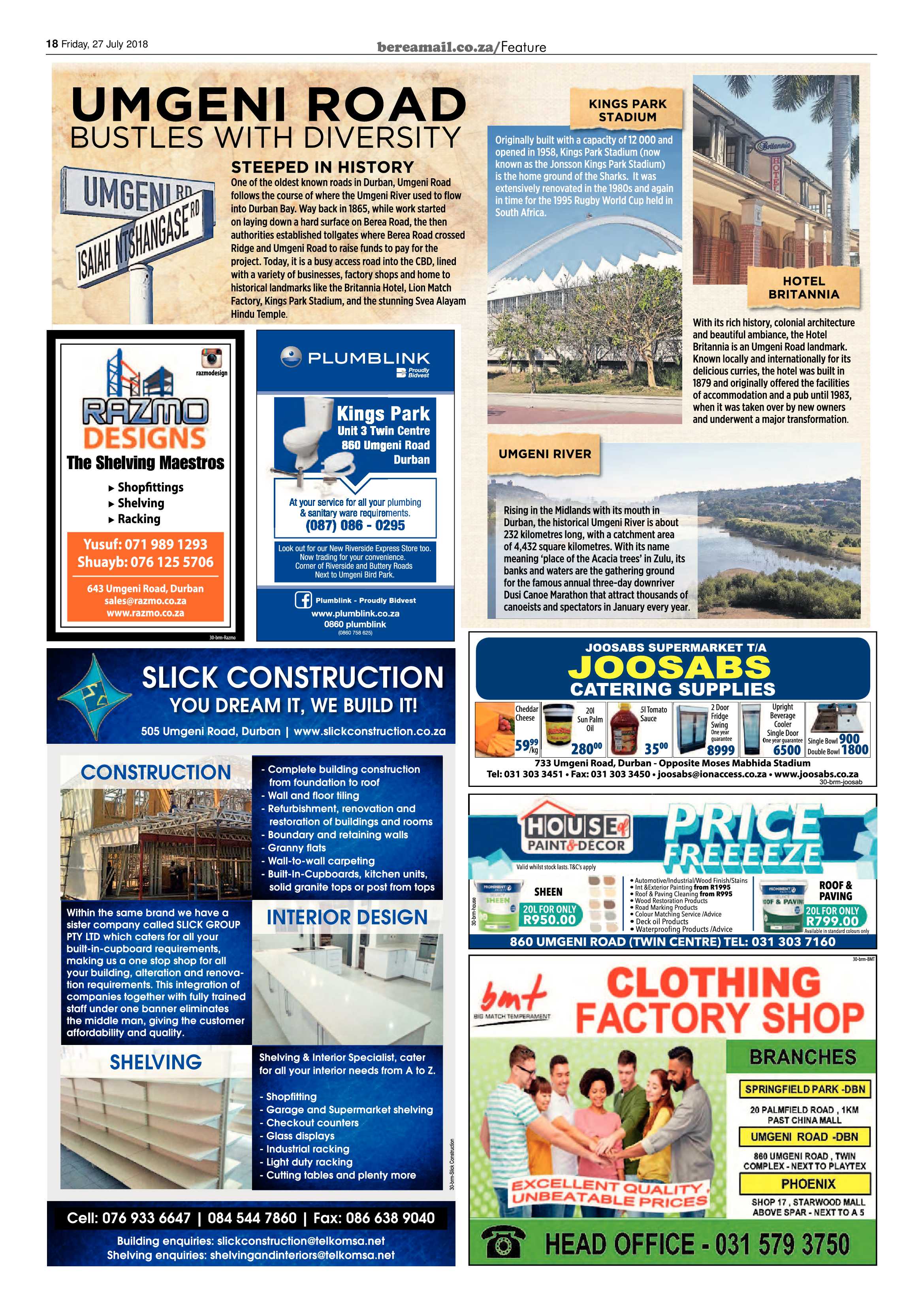 Berea Mail 27 July 2018 page 18
