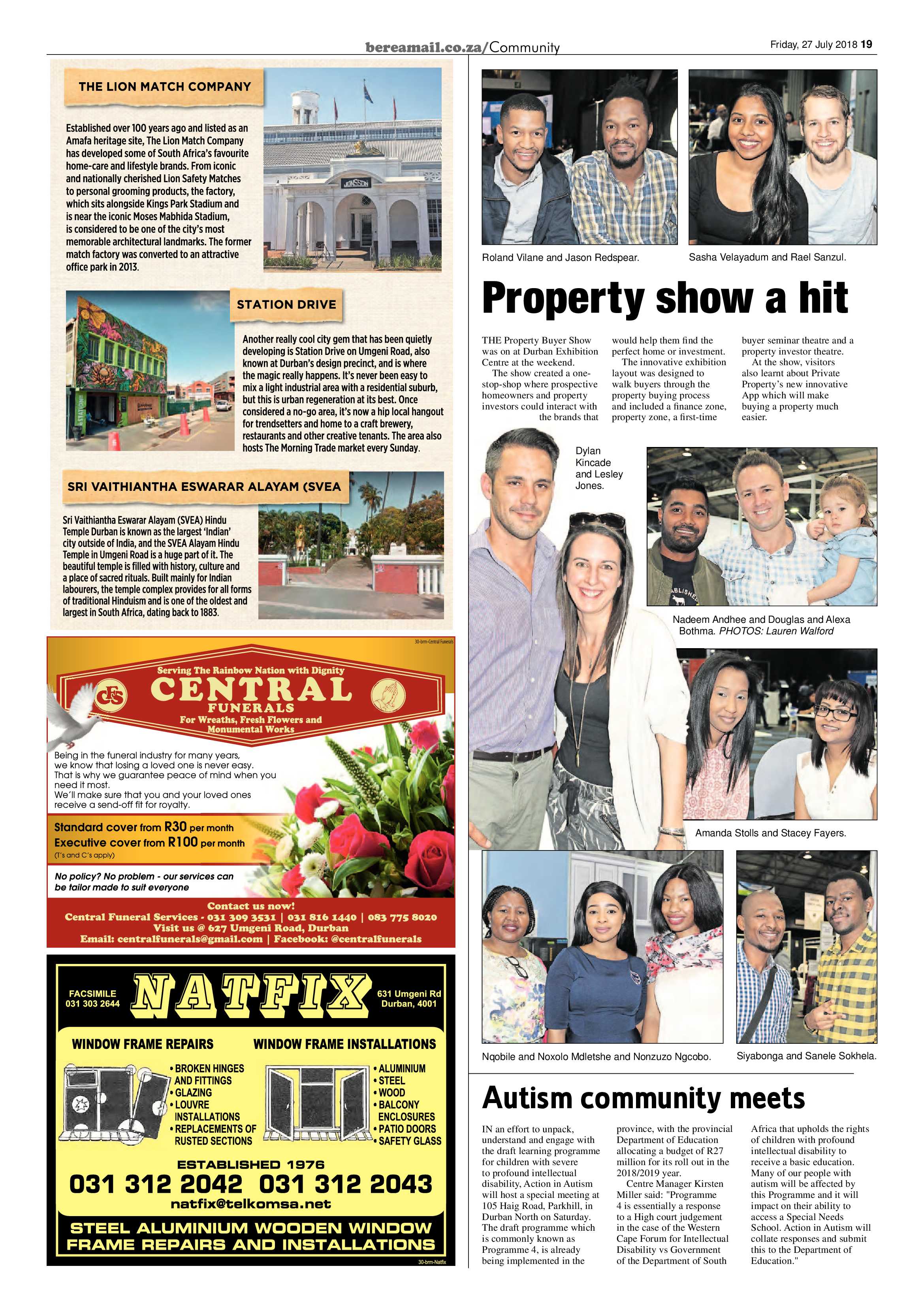 Berea Mail 27 July 2018 page 19