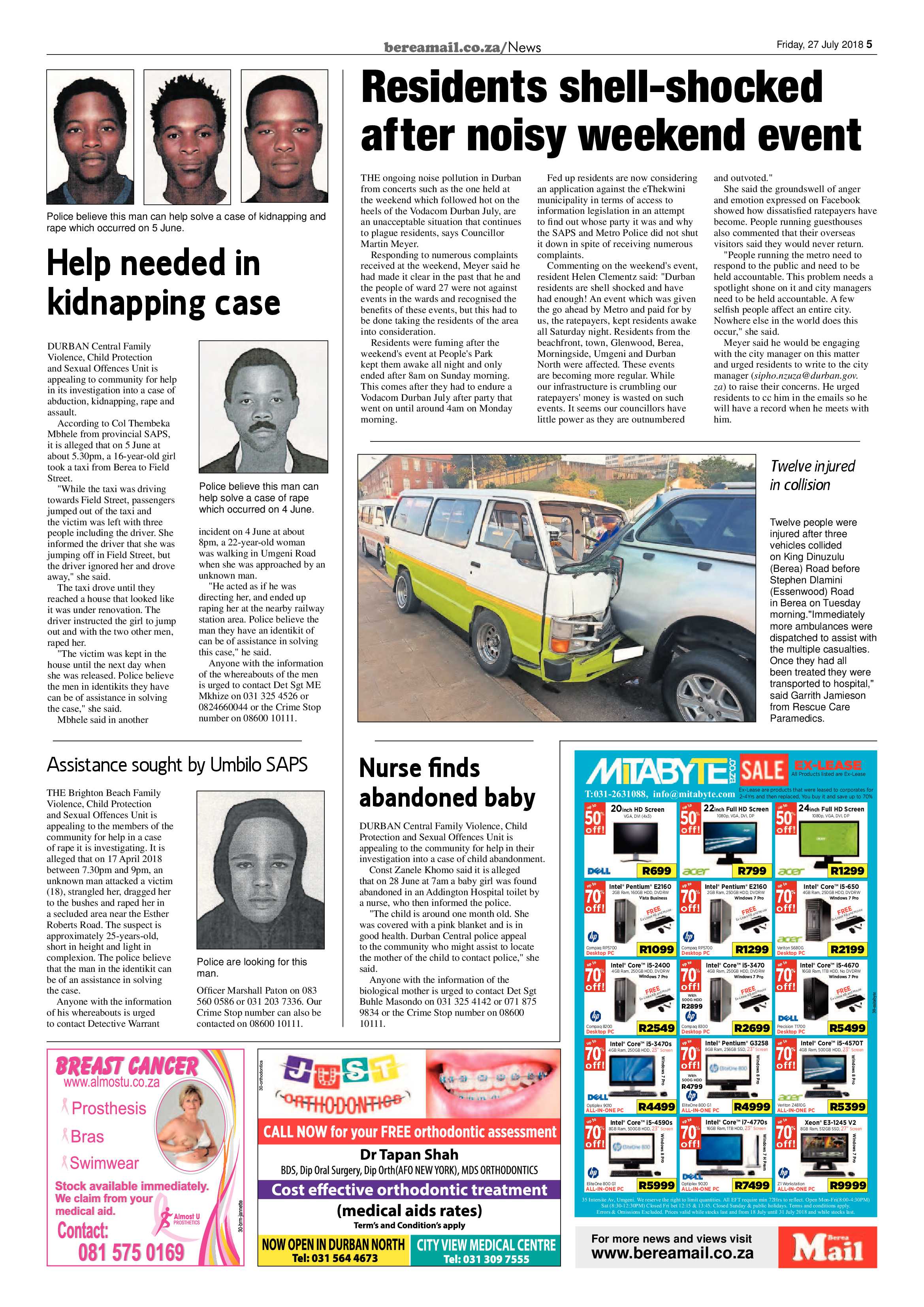 Berea Mail 27 July 2018 page 5