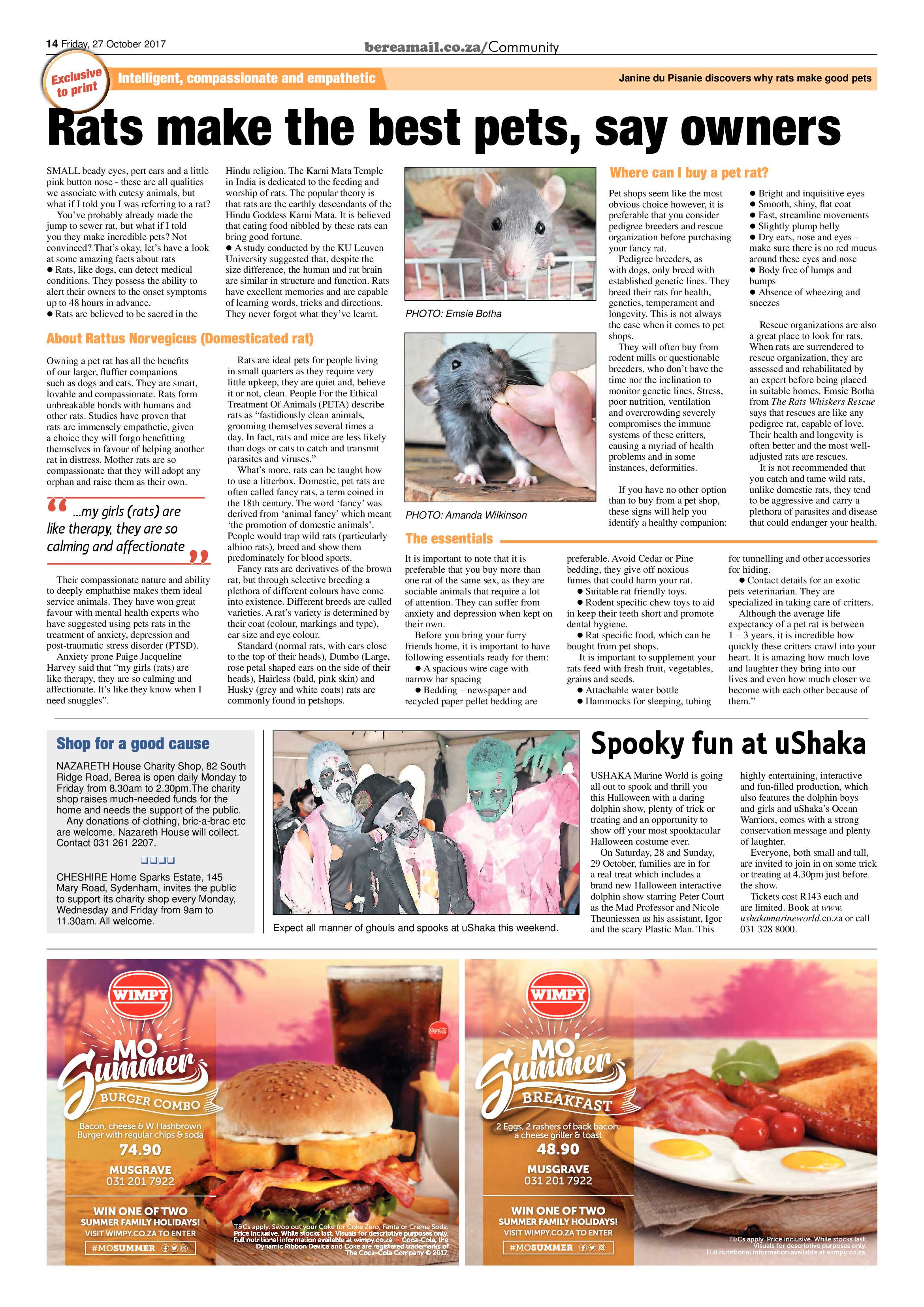 Berea Mail 27 October 2017 page 14