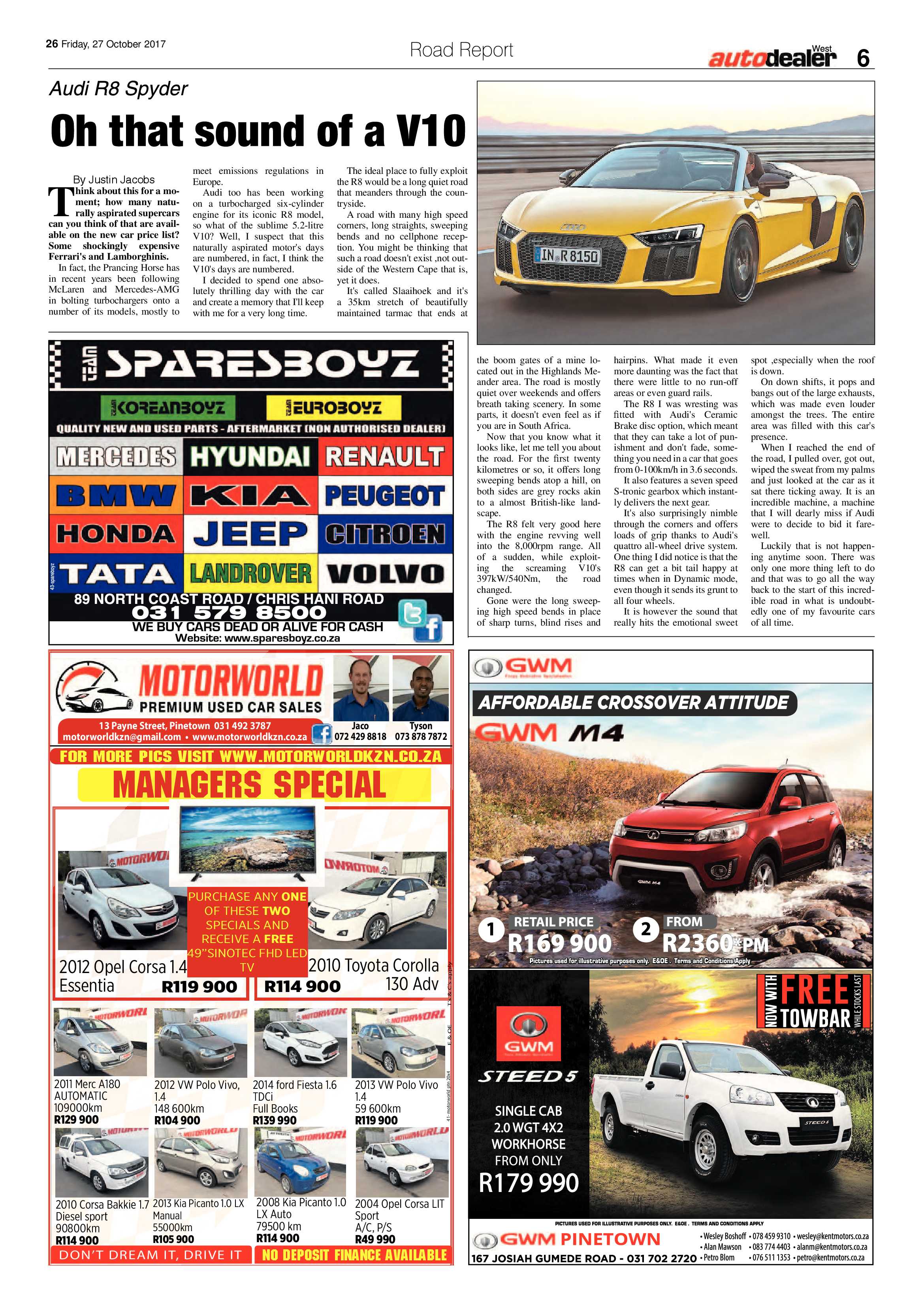Berea Mail 27 October 2017 page 26