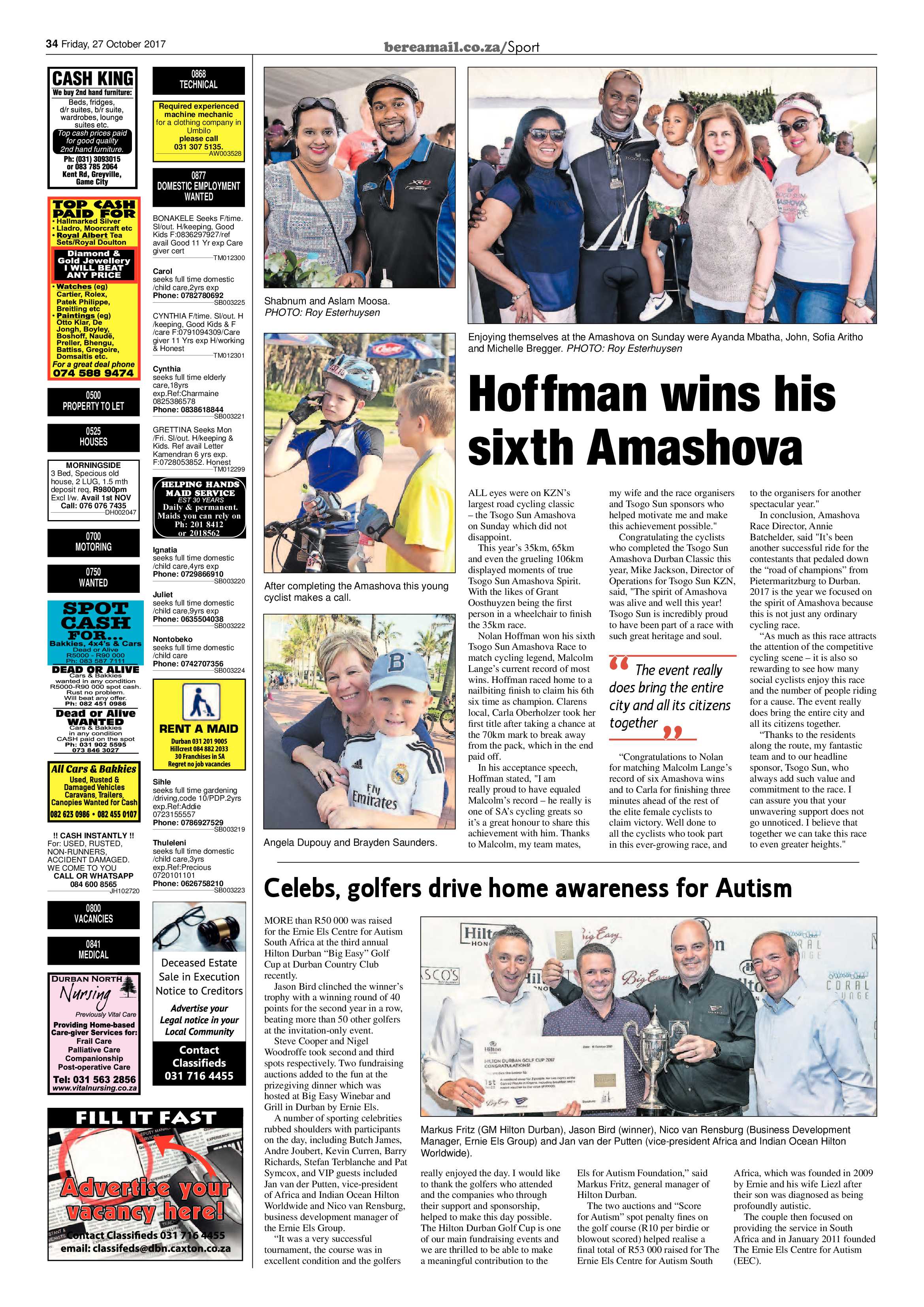 Berea Mail 27 October 2017 page 34