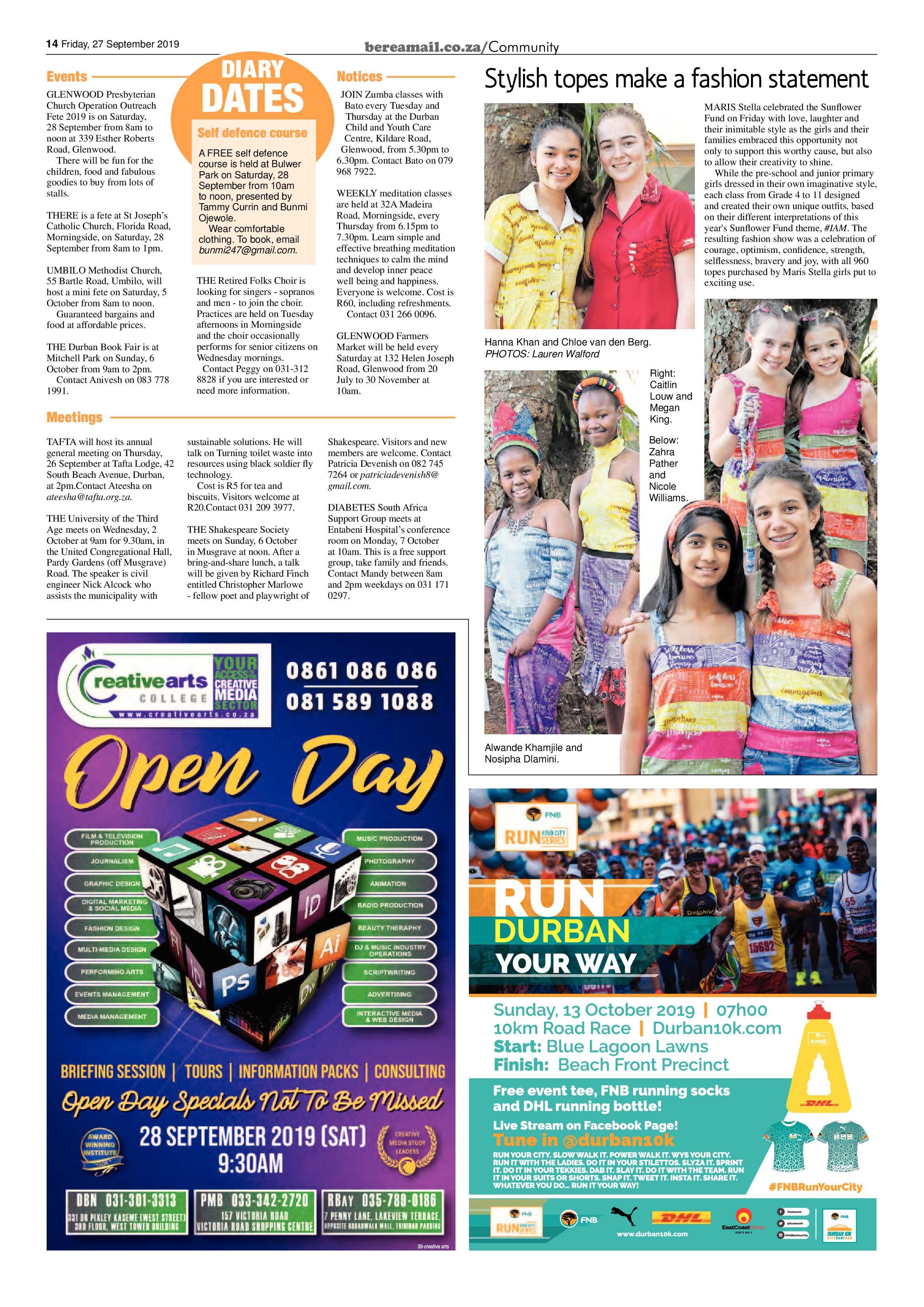 Berea Mail 27 September 2019 page 14