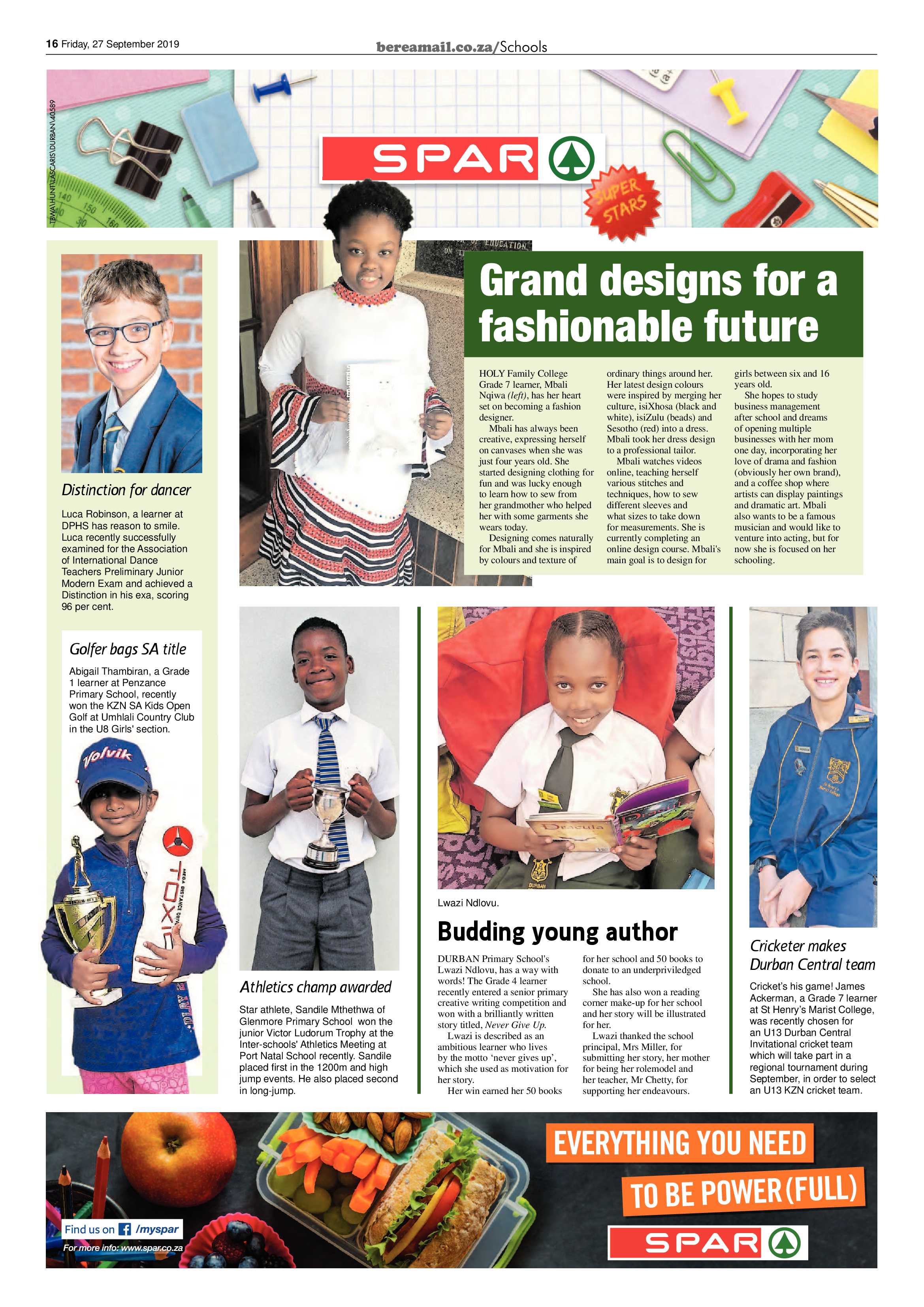 Berea Mail 27 September 2019 page 16
