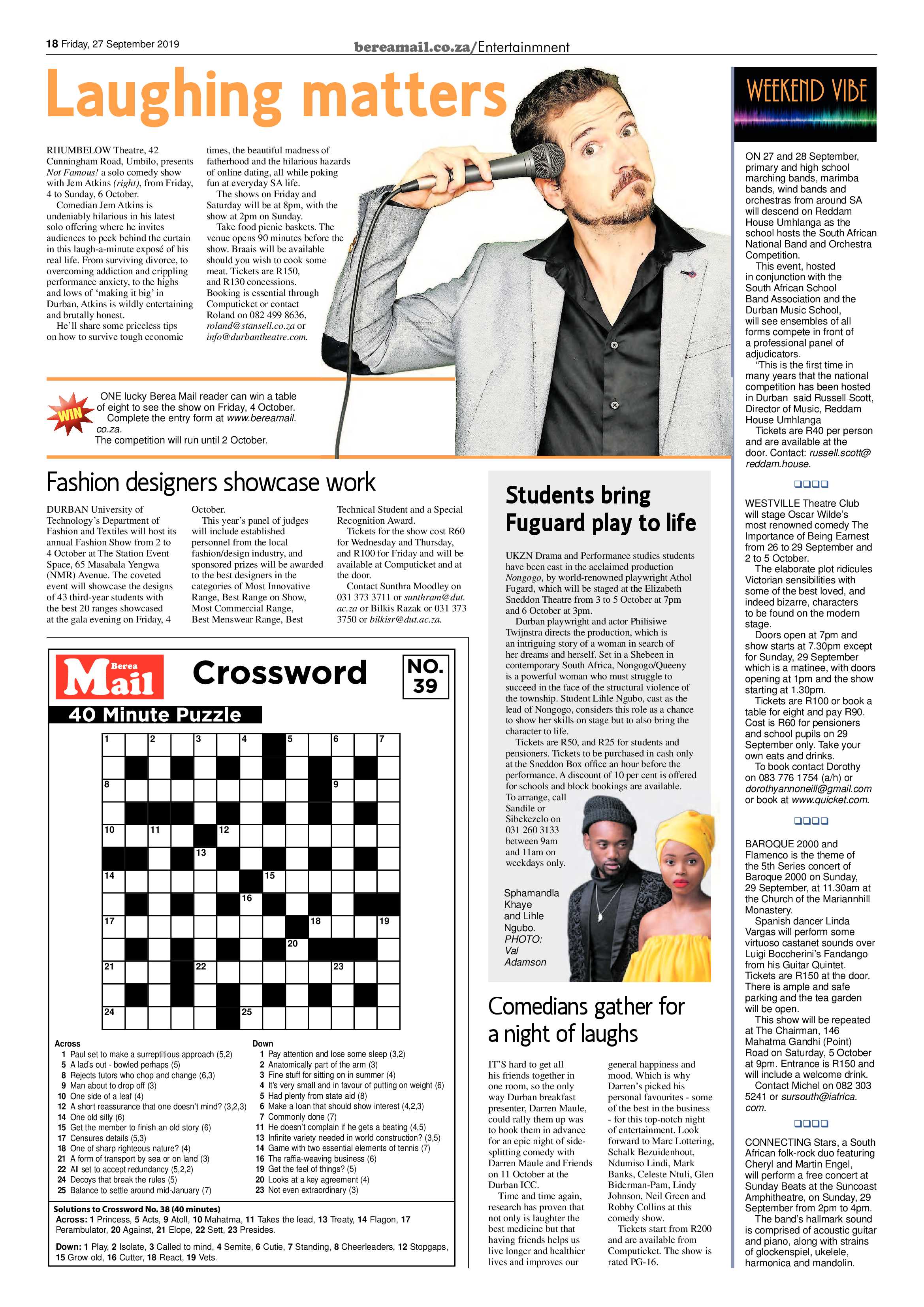 Berea Mail 27 September 2019 page 18