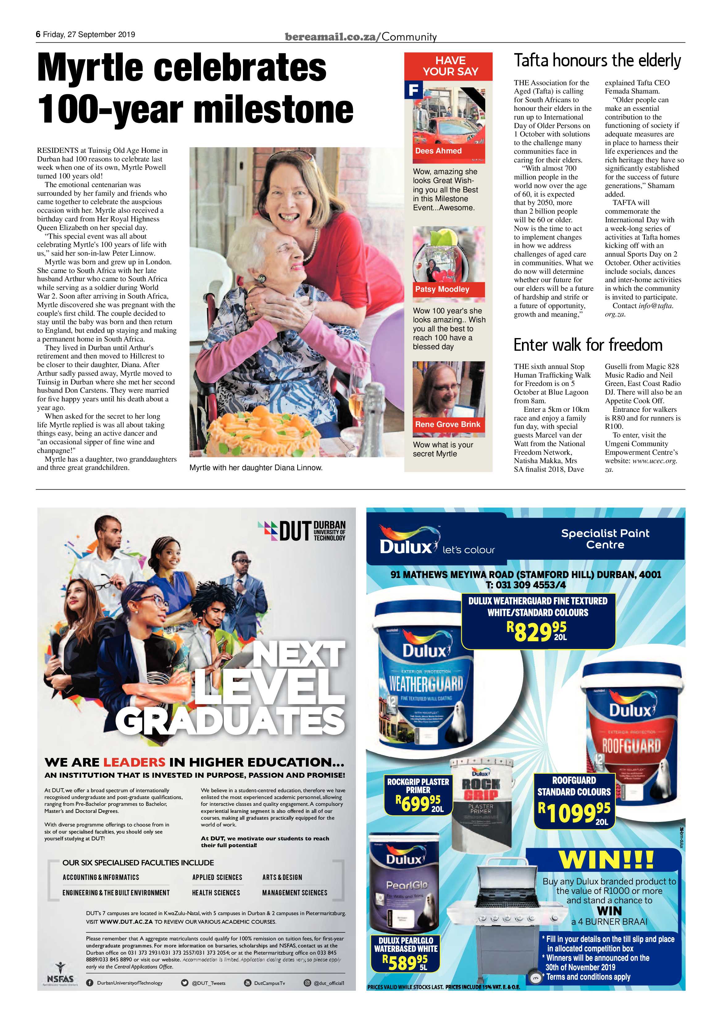 Berea Mail 27 September 2019 page 6